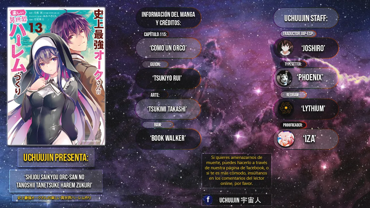 Shijou Saikyou Orc-san no Tanoshii Tanetsuke Harem Zukuri Capitulo 115 página 2