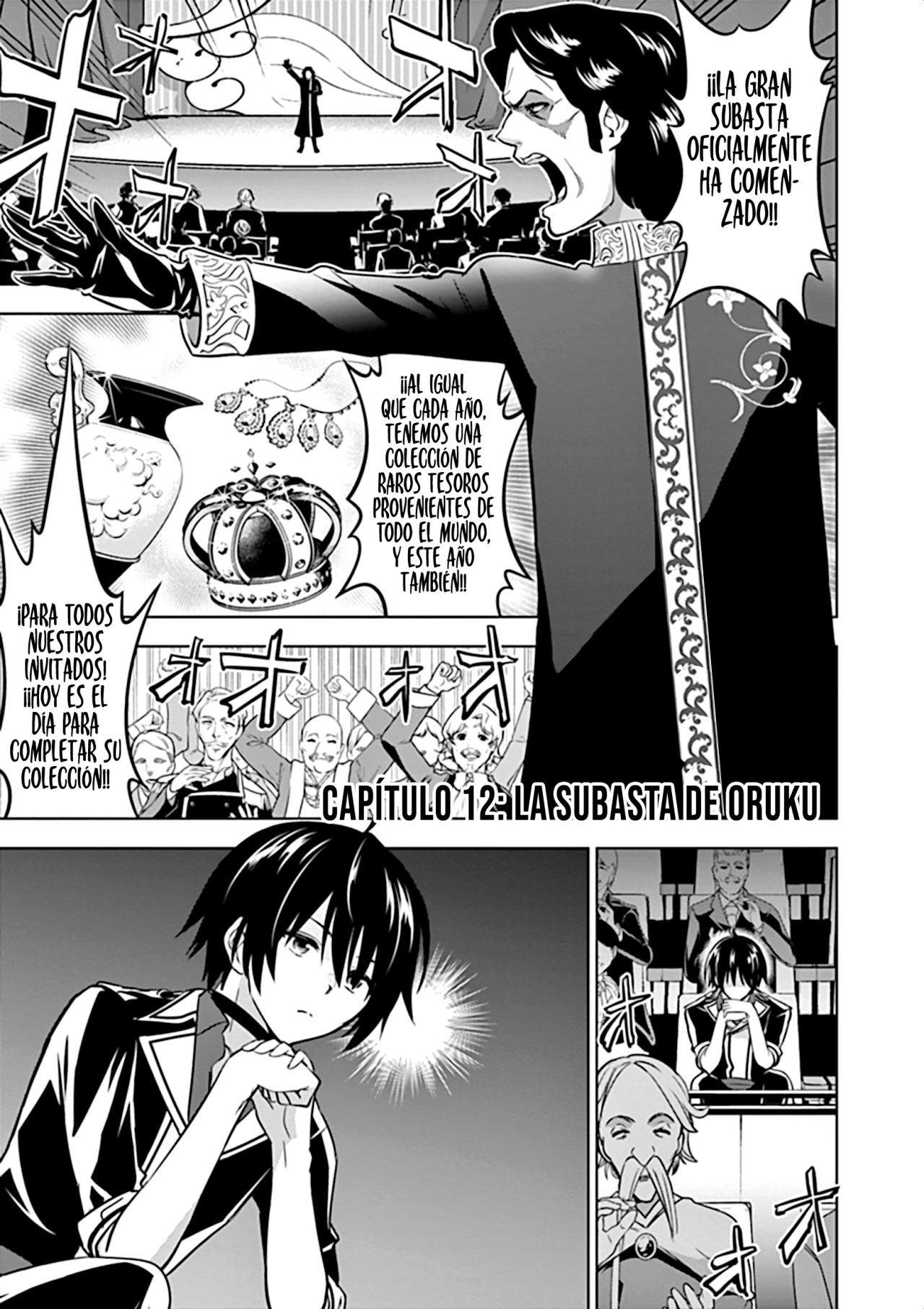 Shijou Saikyou Orc-san no Tanoshii Tanetsuke Harem Zukuri Capitulo 12: La Subasta de Oruku página 3