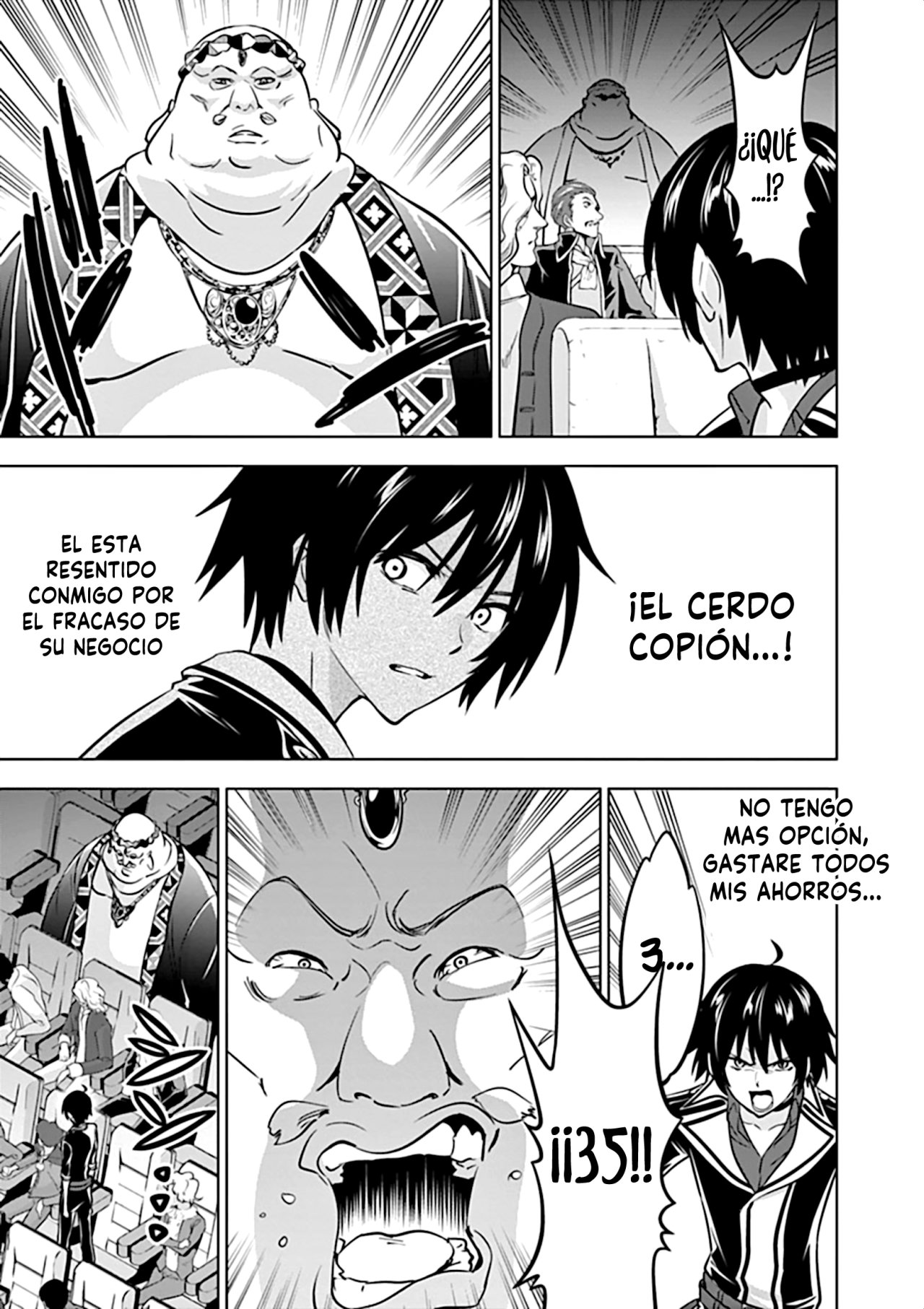Shijou Saikyou Orc-san no Tanoshii Tanetsuke Harem Zukuri Capitulo 12: La Subasta de Oruku página 9