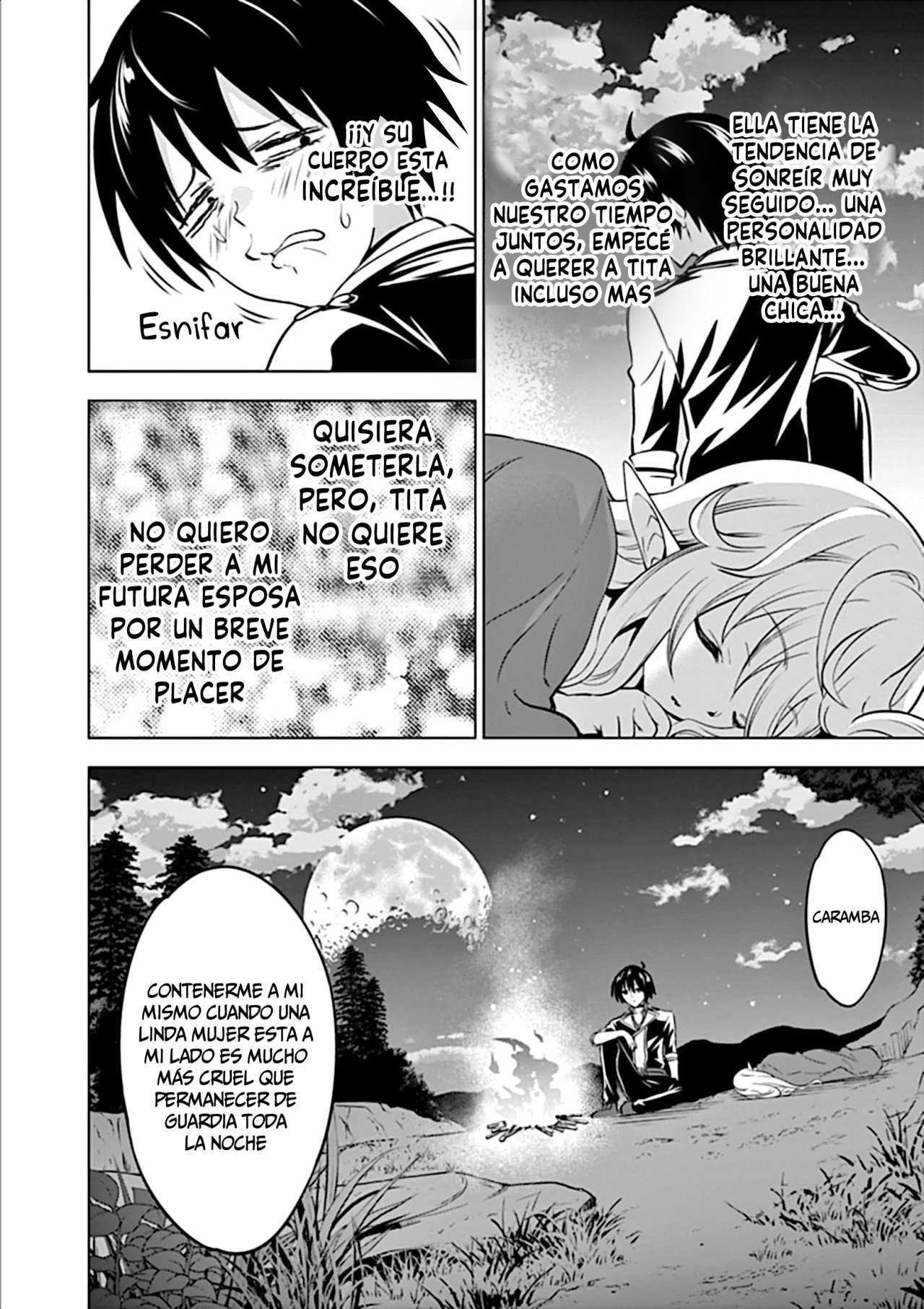 Shijou Saikyou Orc-san no Tanoshii Tanetsuke Harem Zukuri Capitulo 13: Una invitación al harem de Oruku. página 24