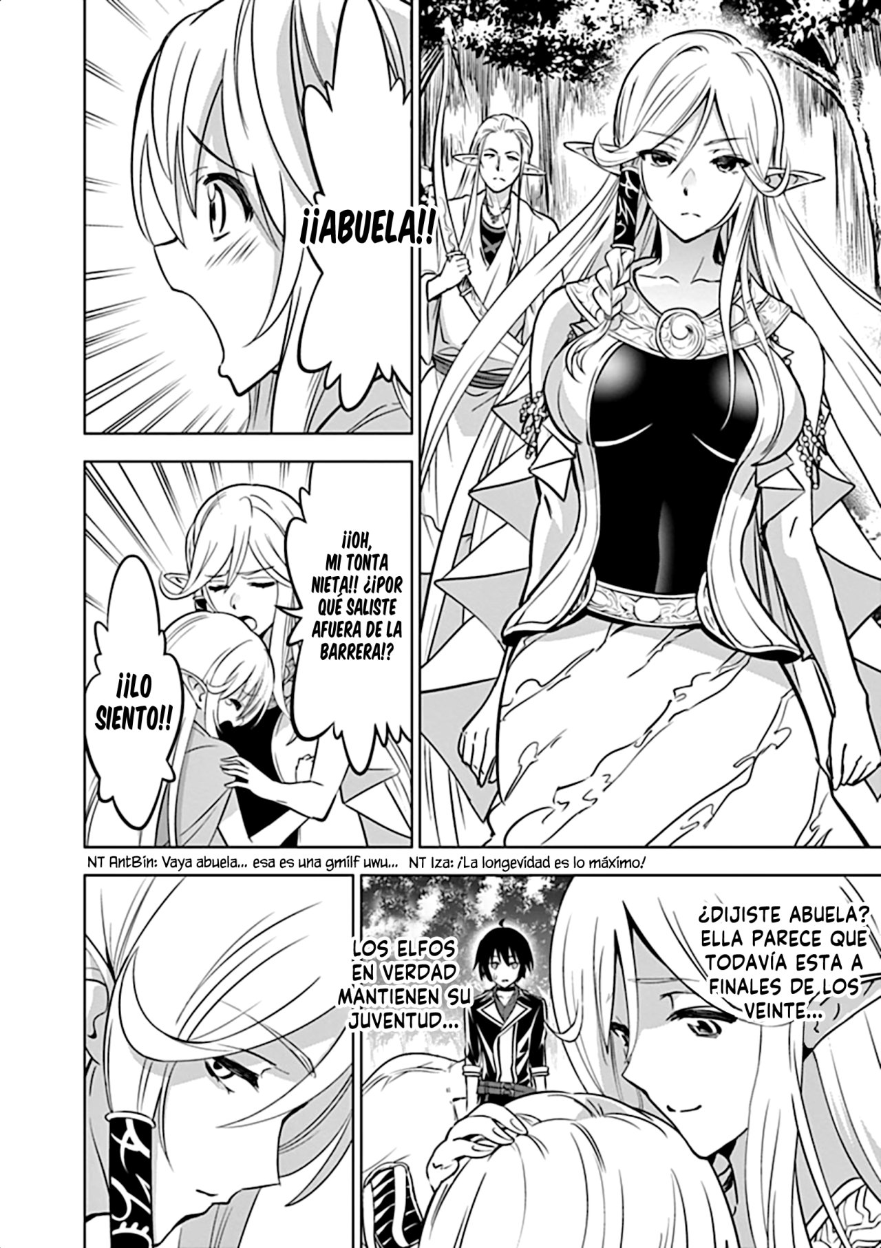 Shijou Saikyou Orc-san no Tanoshii Tanetsuke Harem Zukuri Capitulo 14: Oruku en la Villa Elfo página 10