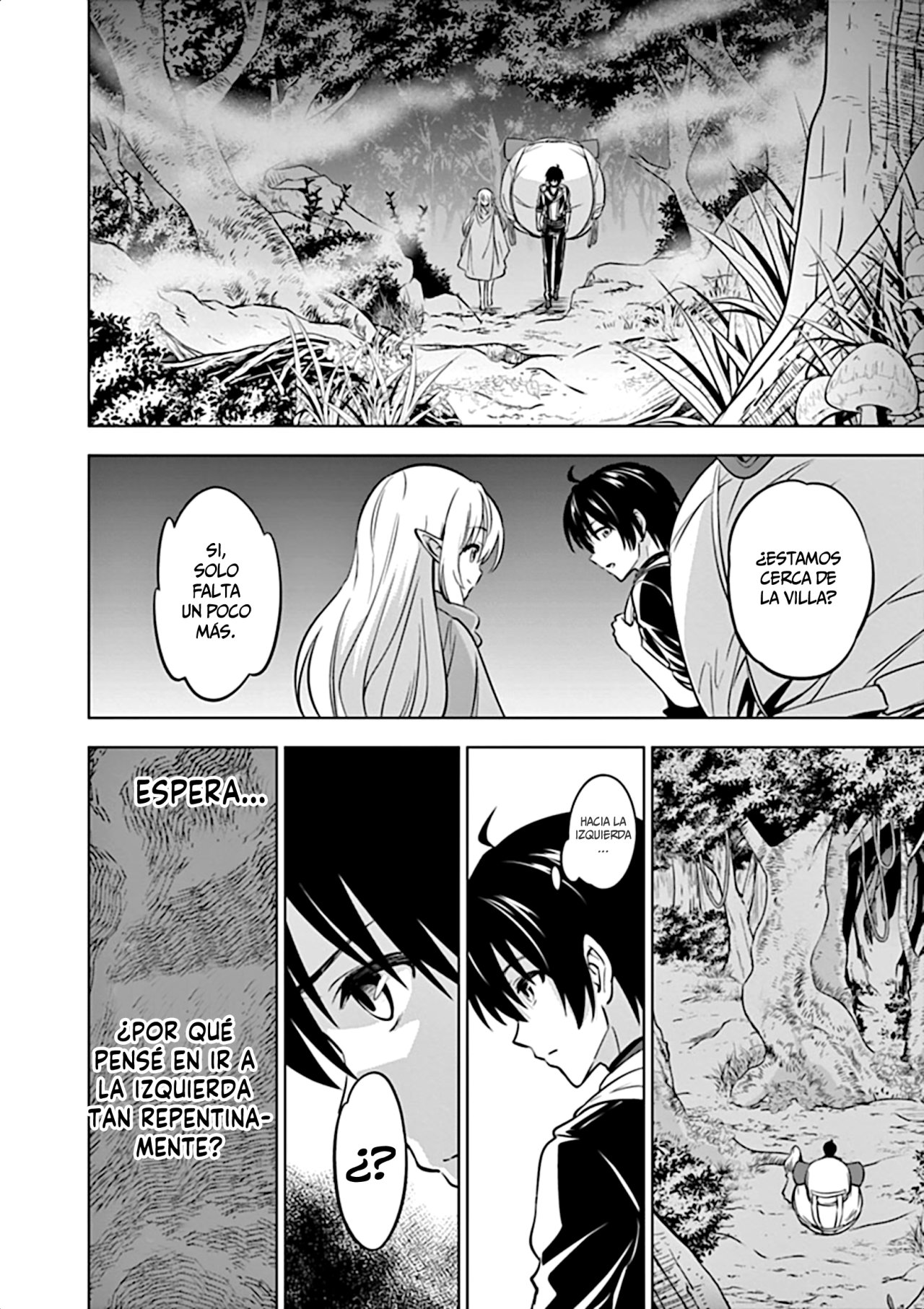 Shijou Saikyou Orc-san no Tanoshii Tanetsuke Harem Zukuri Capitulo 14: Oruku en la Villa Elfo página 4