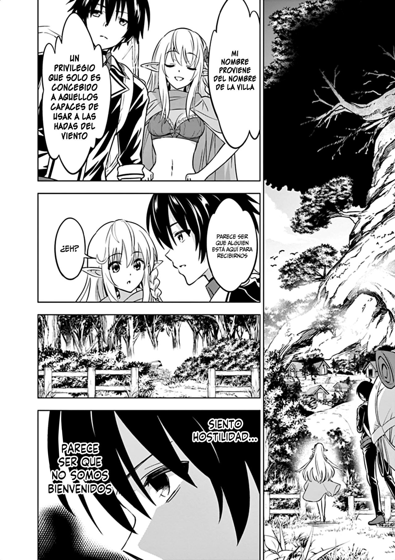 Shijou Saikyou Orc-san no Tanoshii Tanetsuke Harem Zukuri Capitulo 14: Oruku en la Villa Elfo página 8