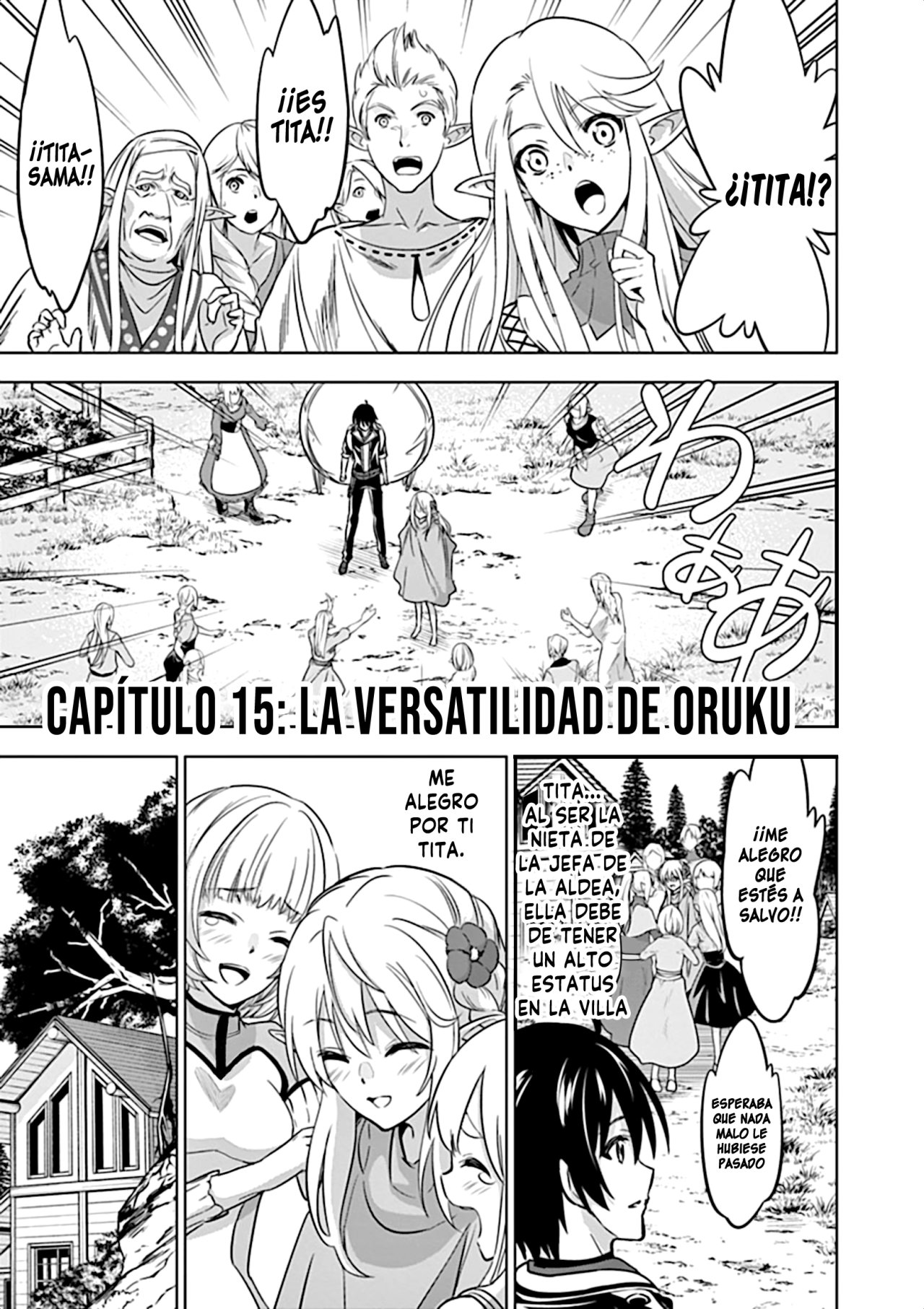 Shijou Saikyou Orc-san no Tanoshii Tanetsuke Harem Zukuri Capitulo 15: La versatilidad de Oruku. página 3