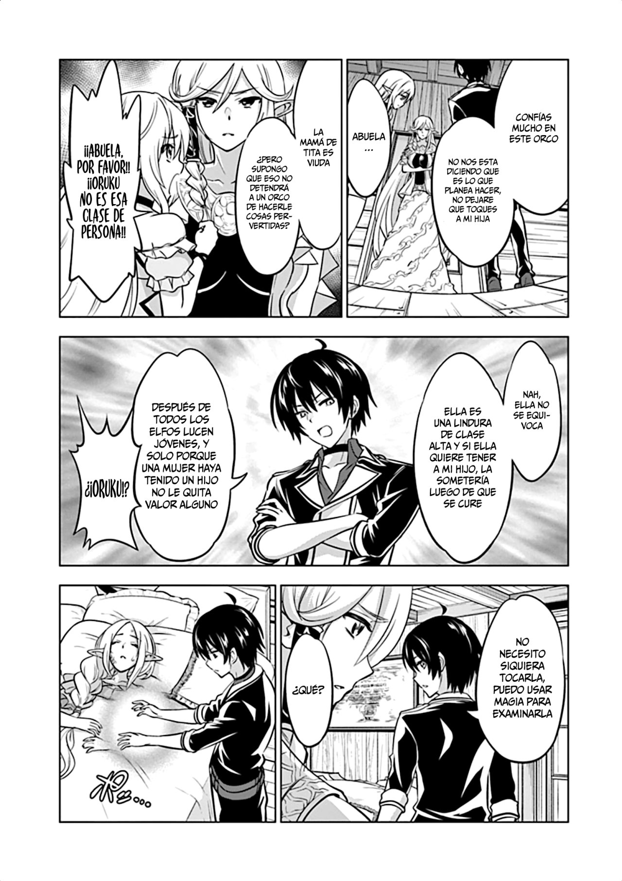 Shijou Saikyou Orc-san no Tanoshii Tanetsuke Harem Zukuri Capitulo 15: La versatilidad de Oruku. página 8