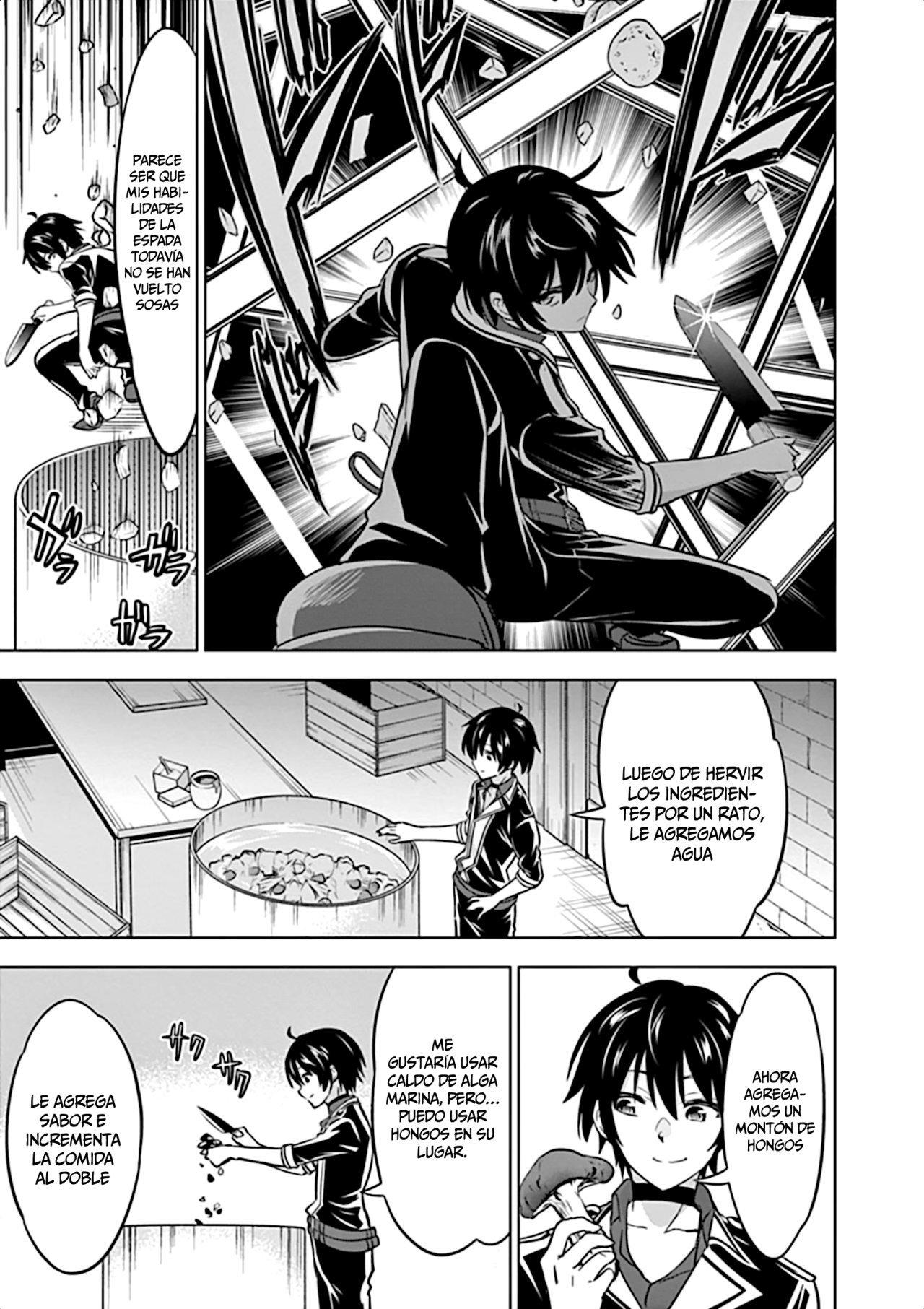 Shijou Saikyou Orc-san no Tanoshii Tanetsuke Harem Zukuri Capitulo 16: Las Recetas Caseras de Oruku. página 17
