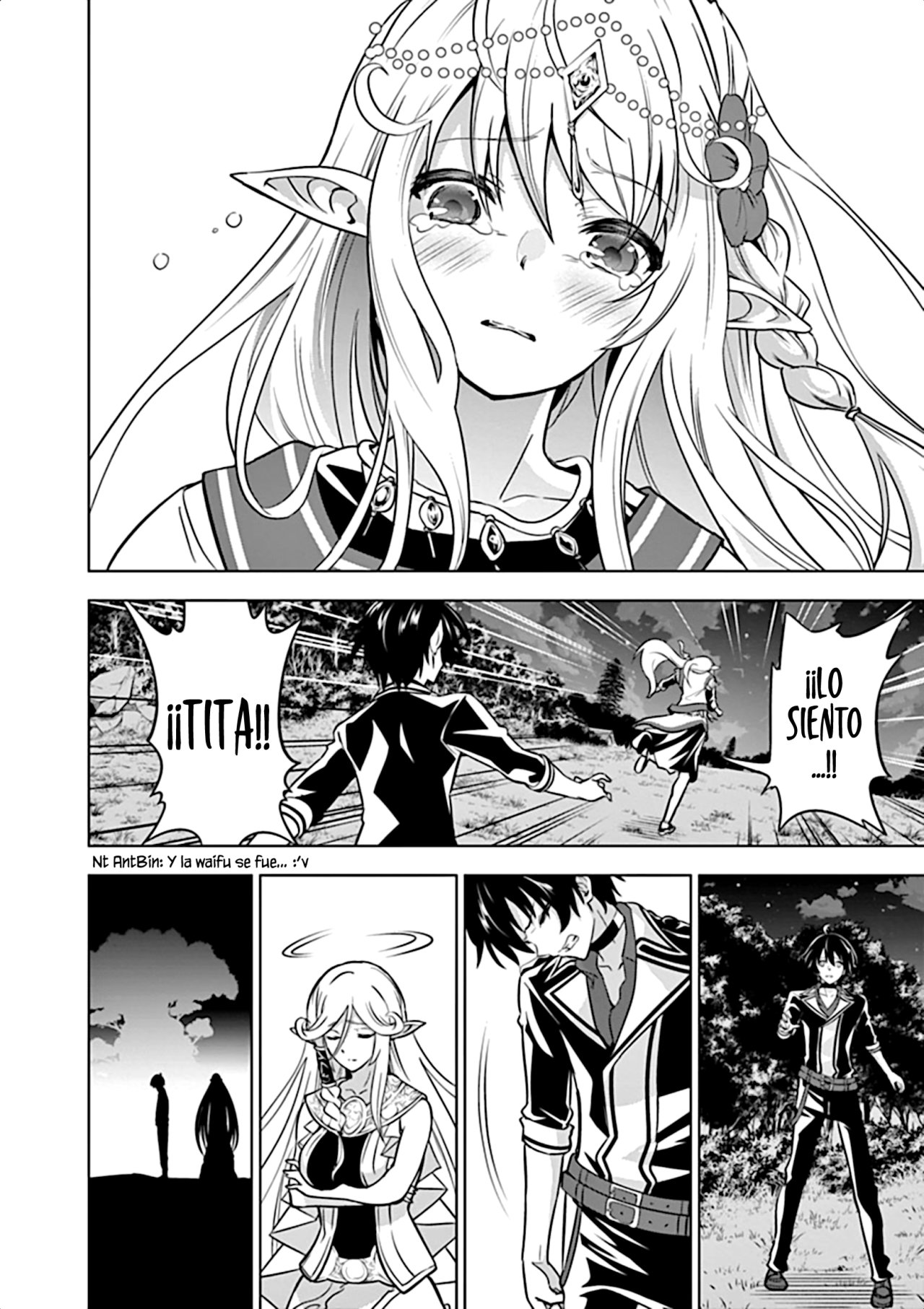 Shijou Saikyou Orc-san no Tanoshii Tanetsuke Harem Zukuri Capitulo 17: Ser con una o Ser con muchas… he ahí el dilema. página 10