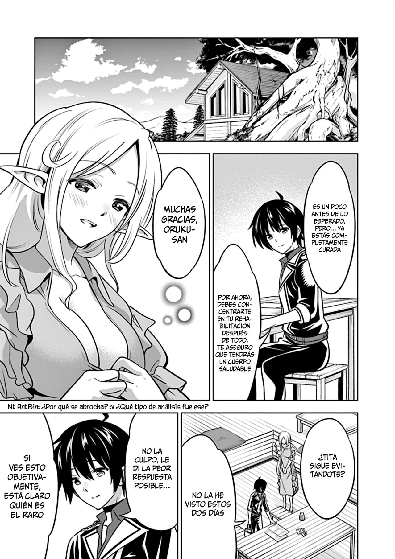 Shijou Saikyou Orc-san no Tanoshii Tanetsuke Harem Zukuri Capitulo 17: Ser con una o Ser con muchas… he ahí el dilema. página 11