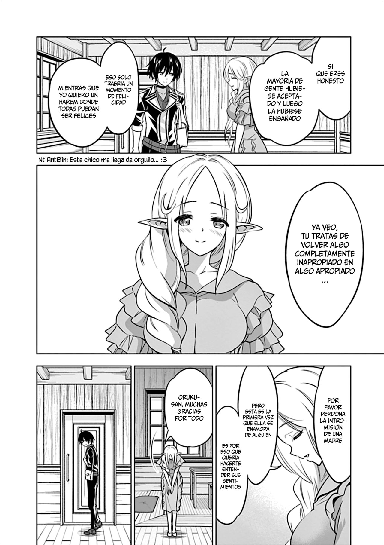 Shijou Saikyou Orc-san no Tanoshii Tanetsuke Harem Zukuri Capitulo 17: Ser con una o Ser con muchas… he ahí el dilema. página 12