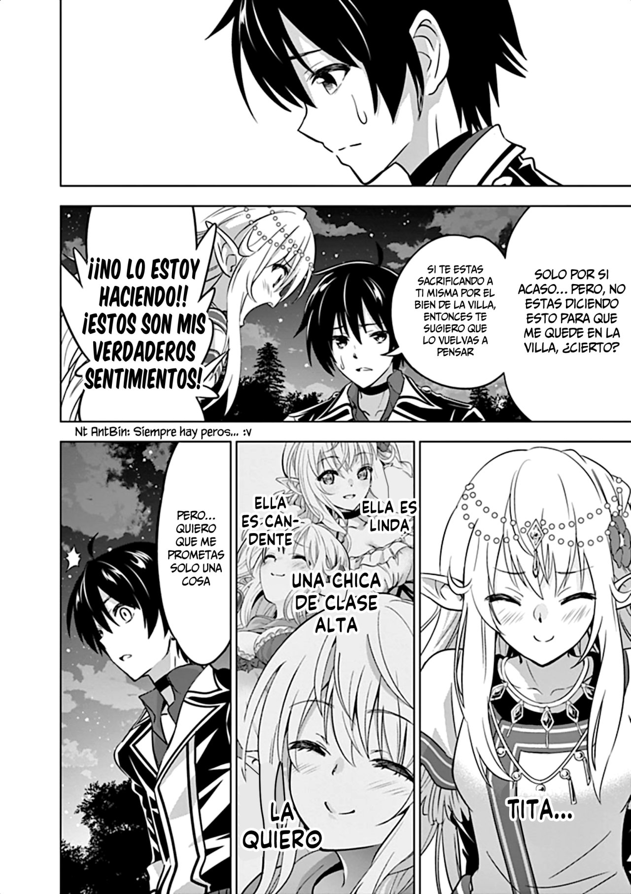 Shijou Saikyou Orc-san no Tanoshii Tanetsuke Harem Zukuri Capitulo 17: Ser con una o Ser con muchas… he ahí el dilema. página 6
