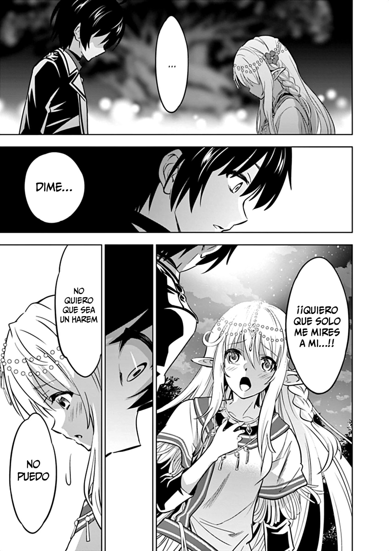 Shijou Saikyou Orc-san no Tanoshii Tanetsuke Harem Zukuri Capitulo 17: Ser con una o Ser con muchas… he ahí el dilema. página 7