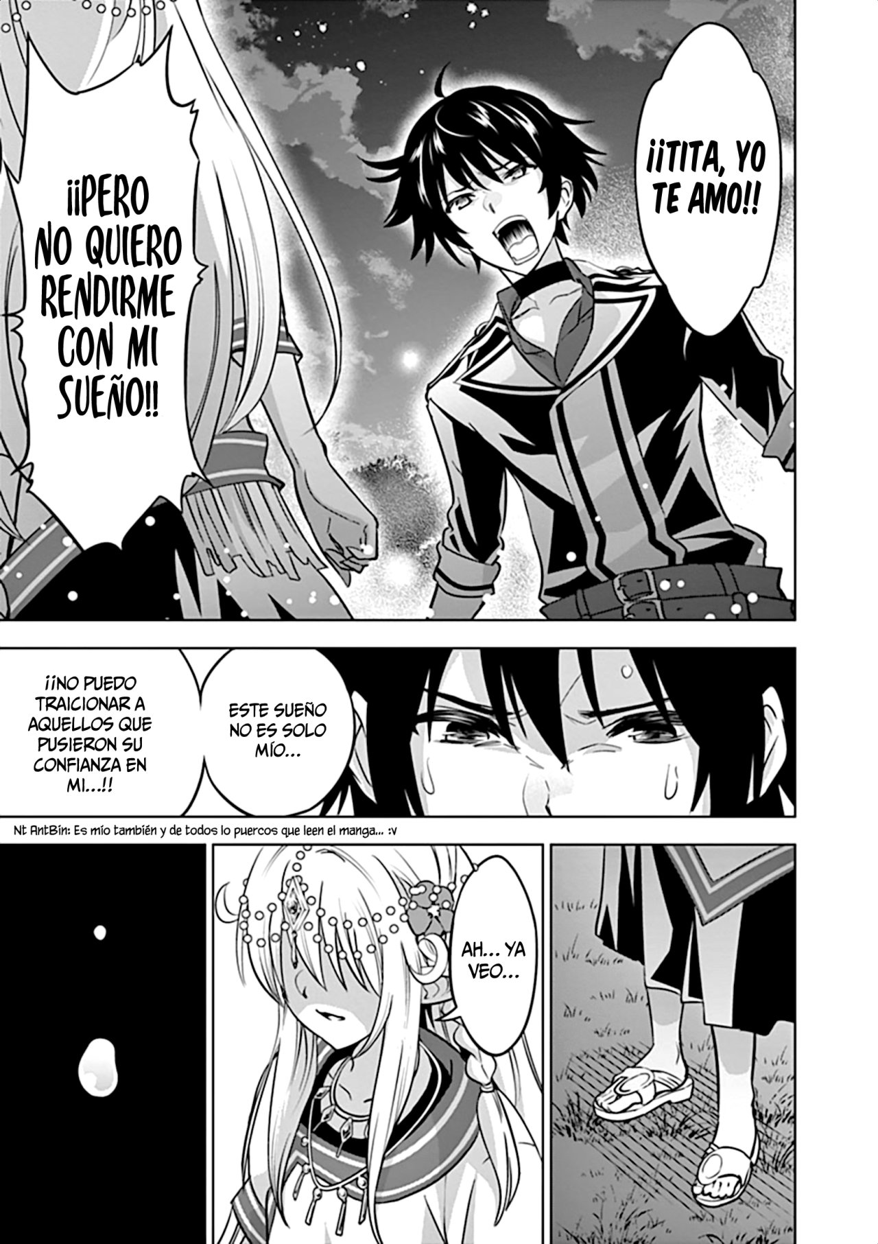 Shijou Saikyou Orc-san no Tanoshii Tanetsuke Harem Zukuri Capitulo 17: Ser con una o Ser con muchas… he ahí el dilema. página 9
