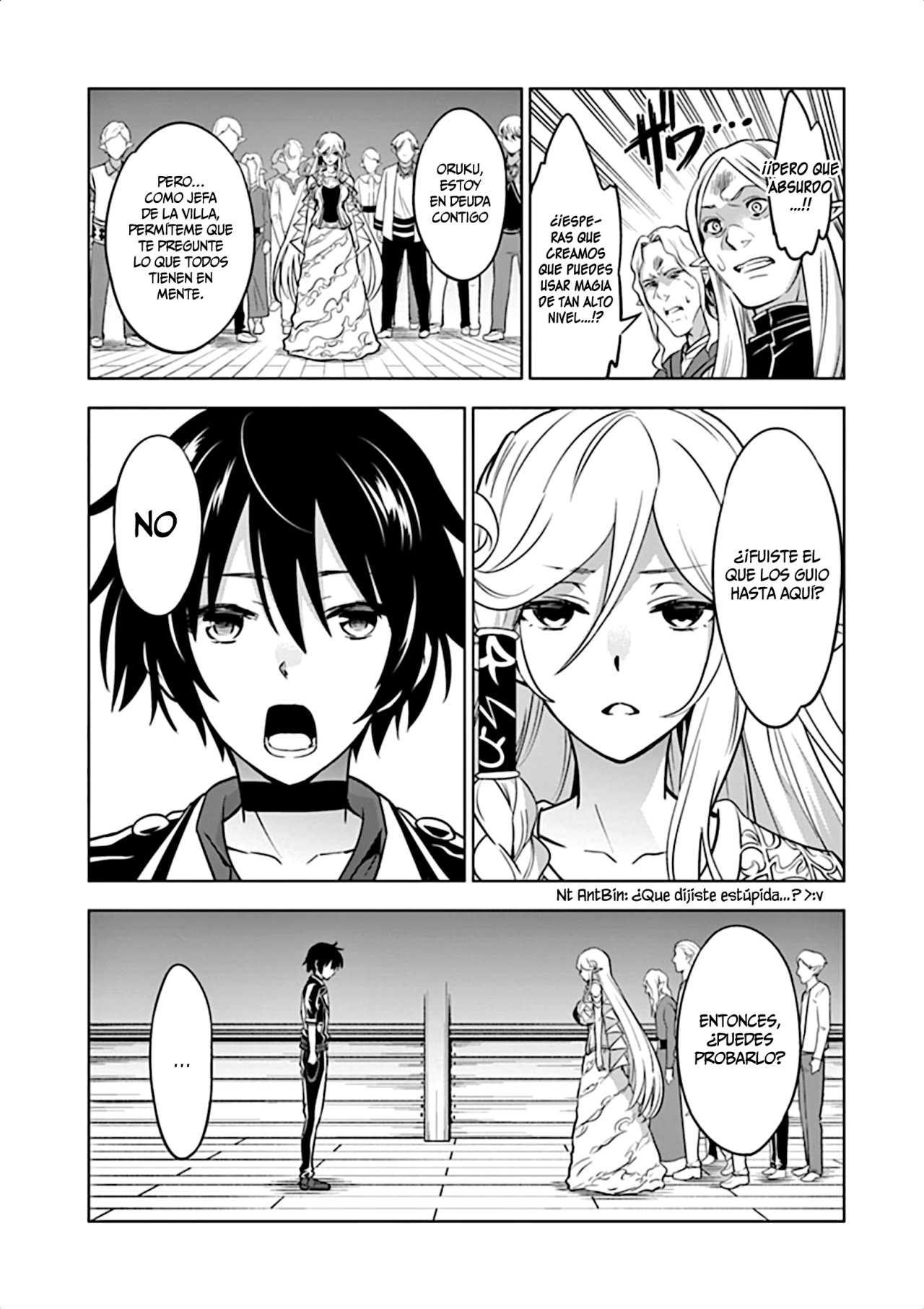 Shijou Saikyou Orc-san no Tanoshii Tanetsuke Harem Zukuri Capitulo 18: La Intromisión de Oruku. página 7