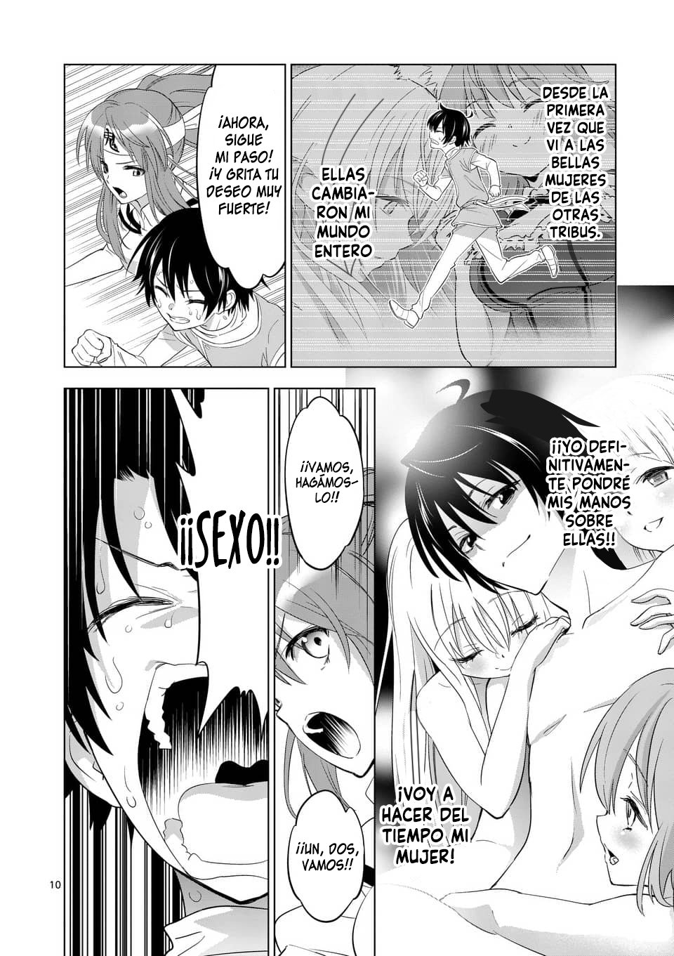 Shijou Saikyou Orc-san no Tanoshii Tanetsuke Harem Zukuri Capitulo 2: El entrenamiento de una Mujer caballero es un poco duro. página 12