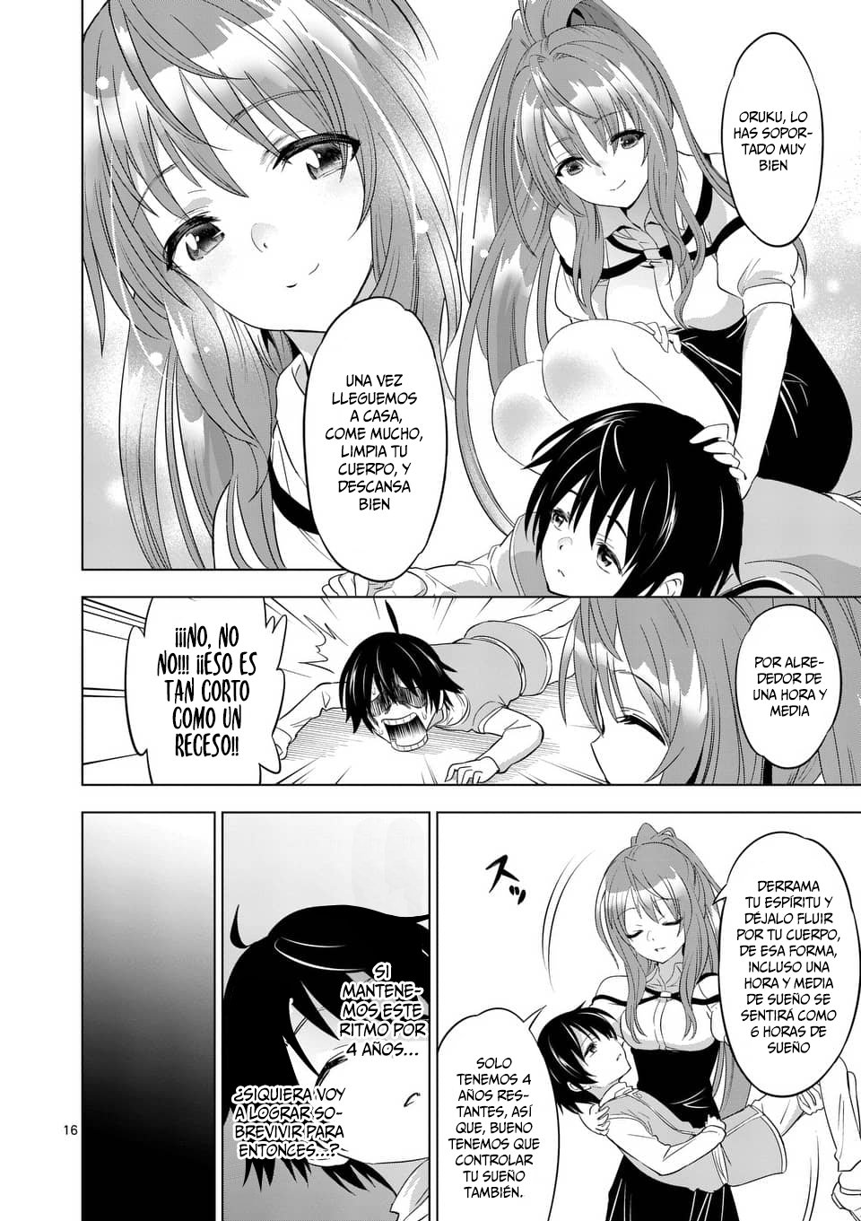 Shijou Saikyou Orc-san no Tanoshii Tanetsuke Harem Zukuri Capitulo 2: El entrenamiento de una Mujer caballero es un poco duro. página 17