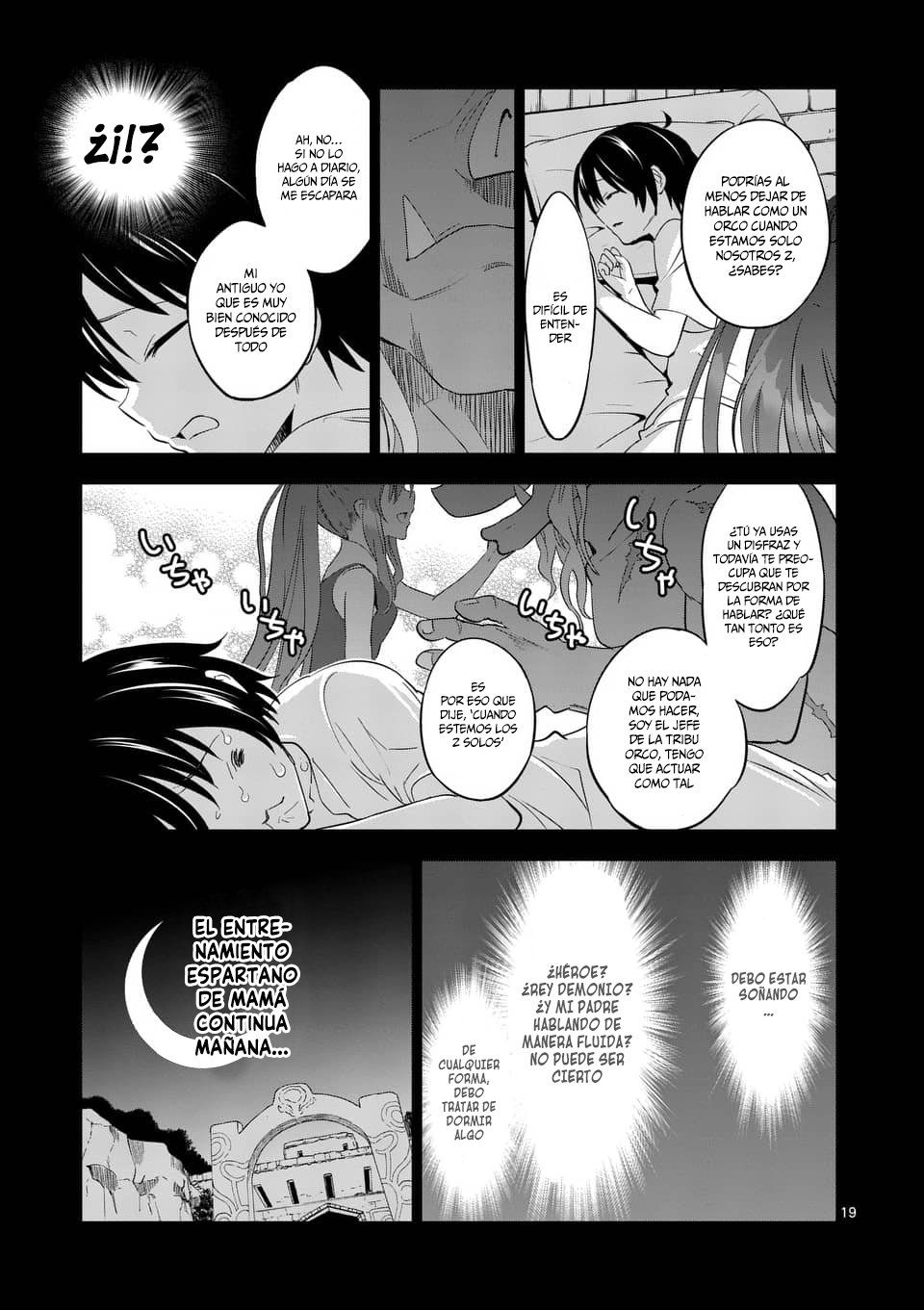 Shijou Saikyou Orc-san no Tanoshii Tanetsuke Harem Zukuri Capitulo 2: El entrenamiento de una Mujer caballero es un poco duro. página 20