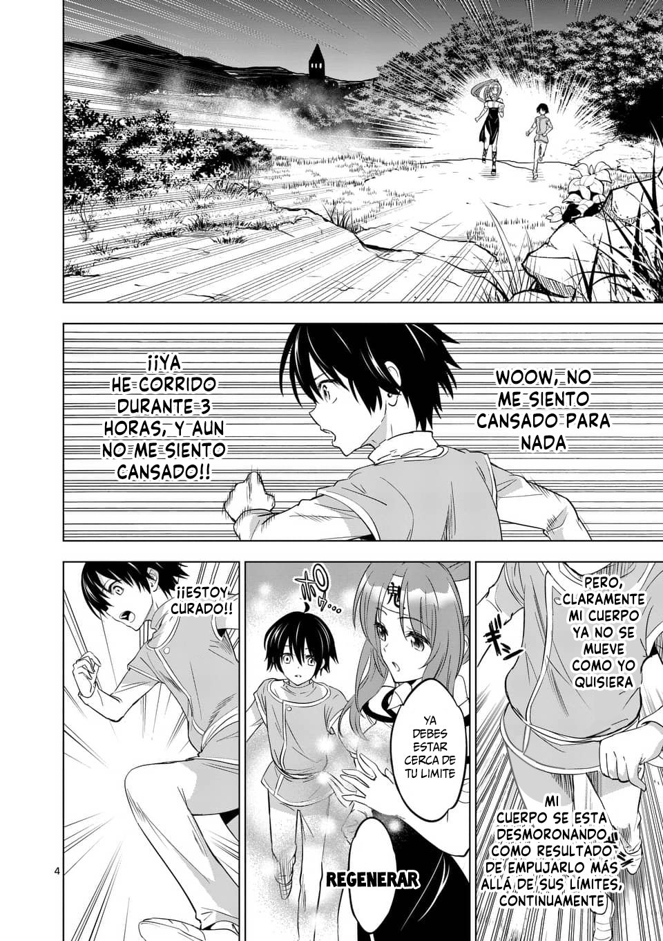 Shijou Saikyou Orc-san no Tanoshii Tanetsuke Harem Zukuri Capitulo 2: El entrenamiento de una Mujer caballero es un poco duro. página 6