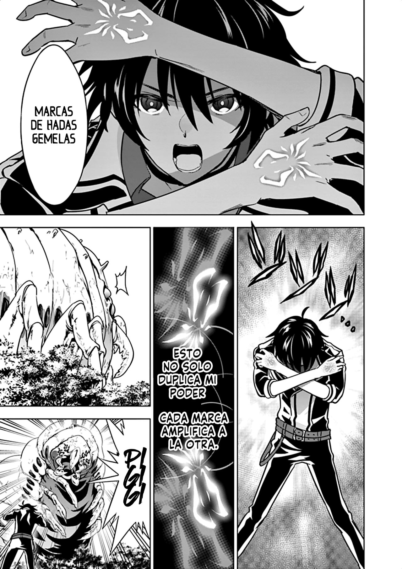 Shijou Saikyou Orc-san no Tanoshii Tanetsuke Harem Zukuri Capitulo 20: Oruku vs El Antiguo Insecto Demoníaco. página 18