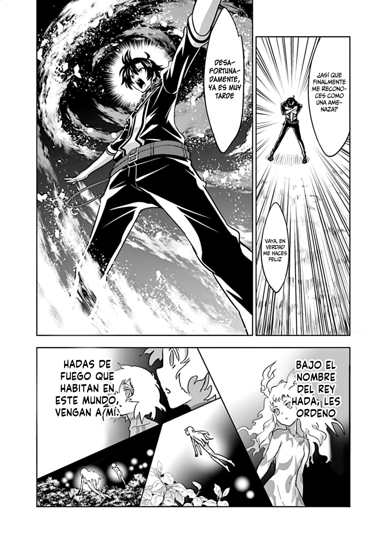 Shijou Saikyou Orc-san no Tanoshii Tanetsuke Harem Zukuri Capitulo 20: Oruku vs El Antiguo Insecto Demoníaco. página 19