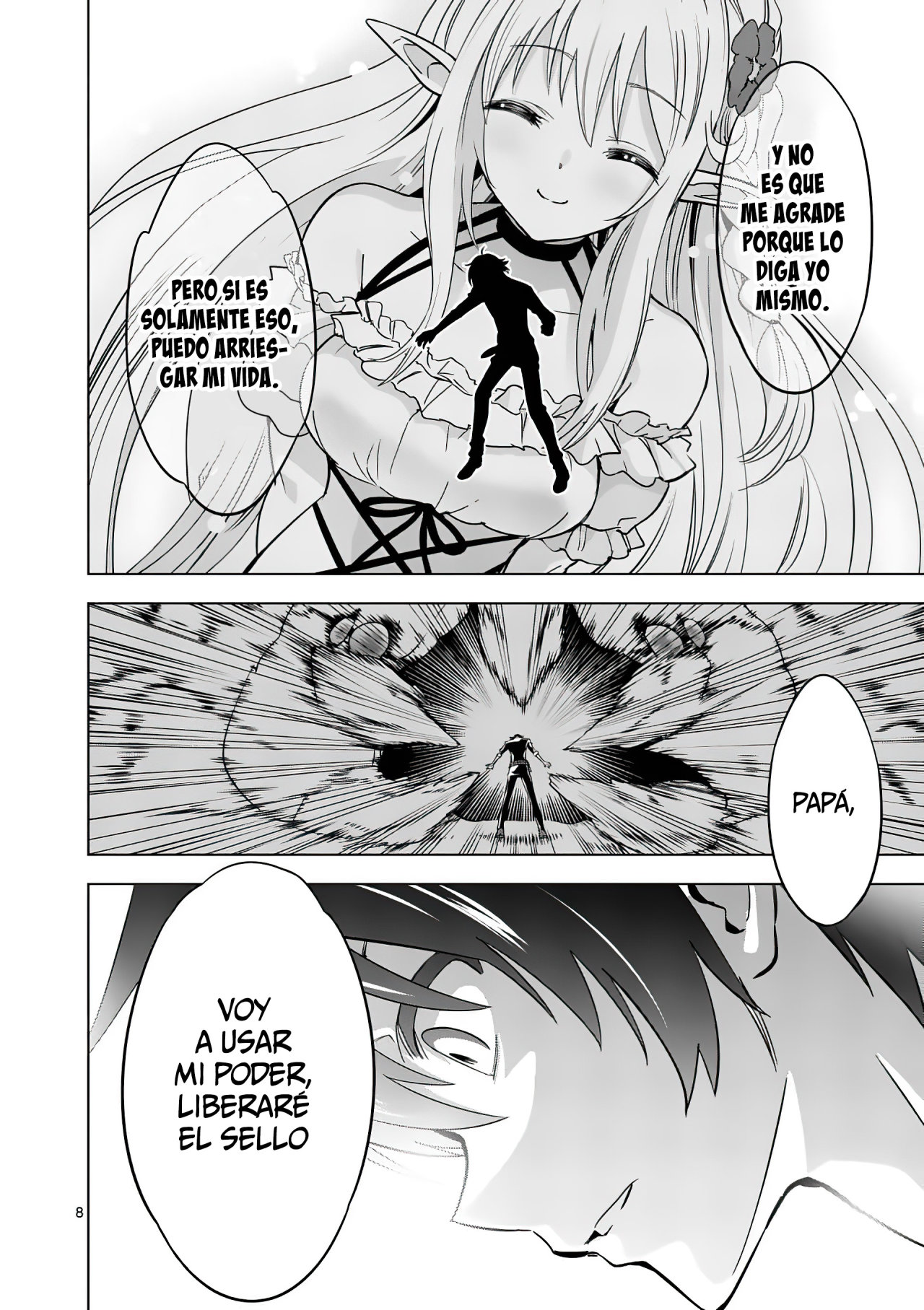 Shijou Saikyou Orc-san no Tanoshii Tanetsuke Harem Zukuri Capitulo 21: El Poder del Orco Evolutivo. página 10
