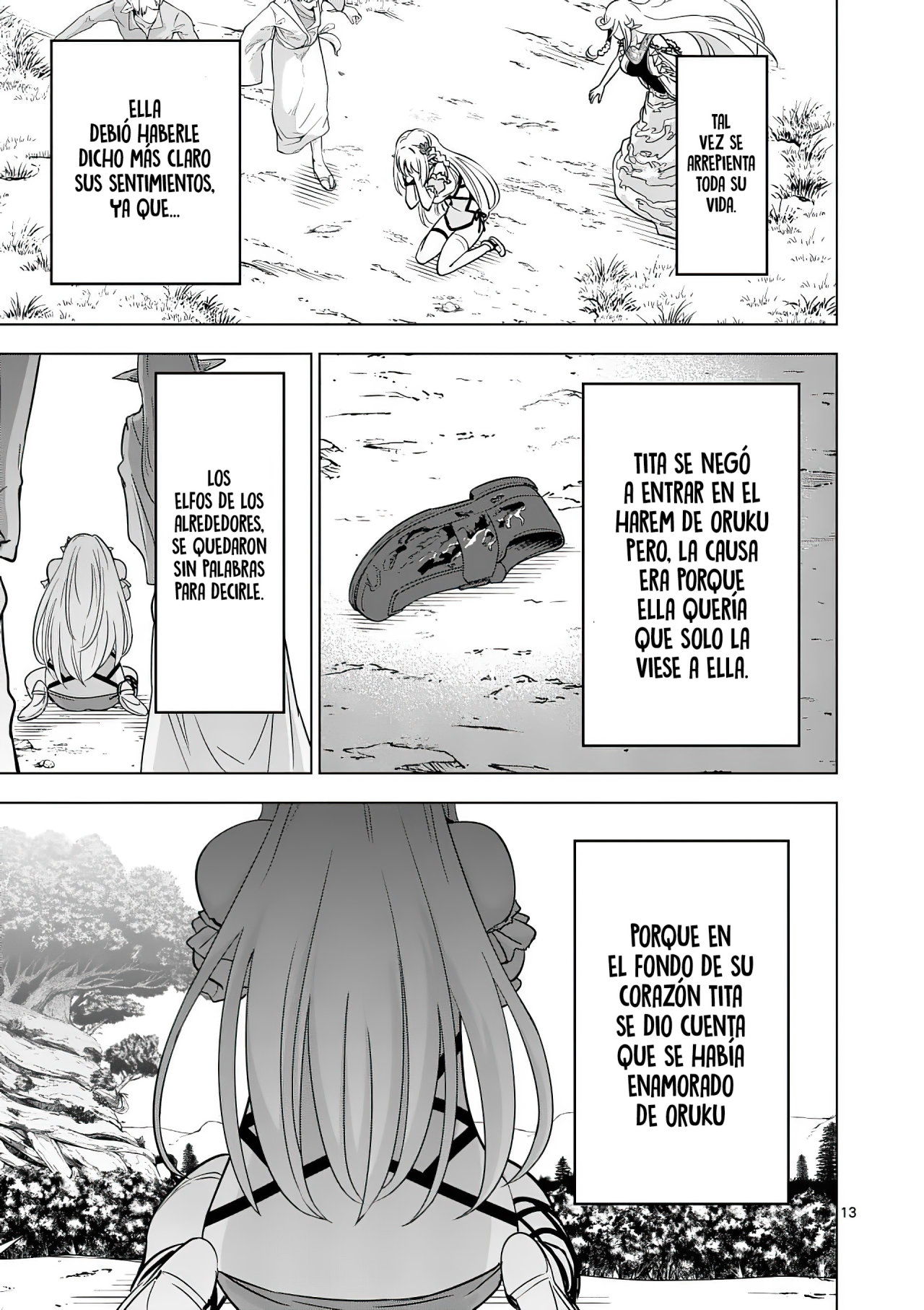 Shijou Saikyou Orc-san no Tanoshii Tanetsuke Harem Zukuri Capitulo 21: El Poder del Orco Evolutivo. página 15