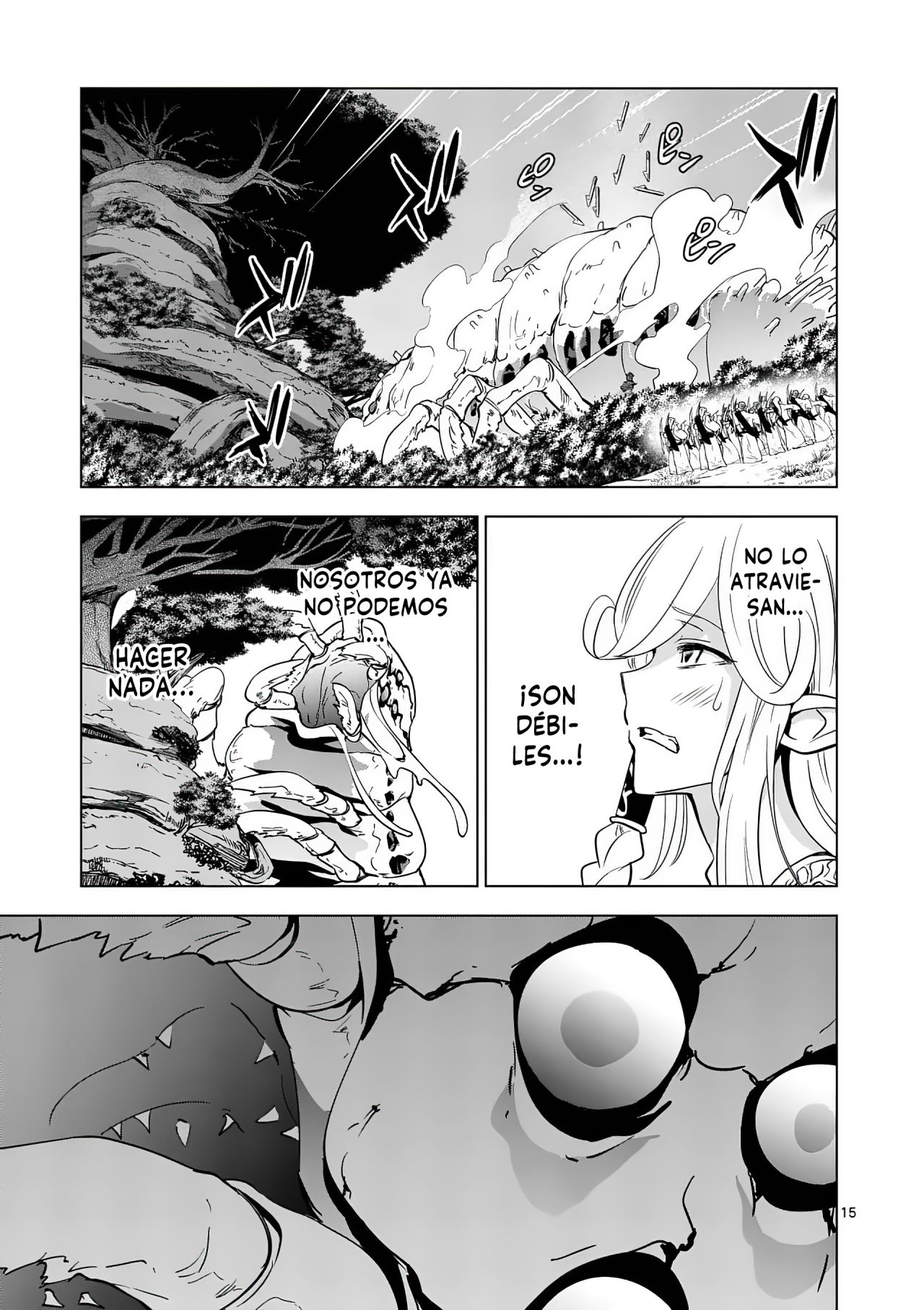 Shijou Saikyou Orc-san no Tanoshii Tanetsuke Harem Zukuri Capitulo 21: El Poder del Orco Evolutivo. página 17