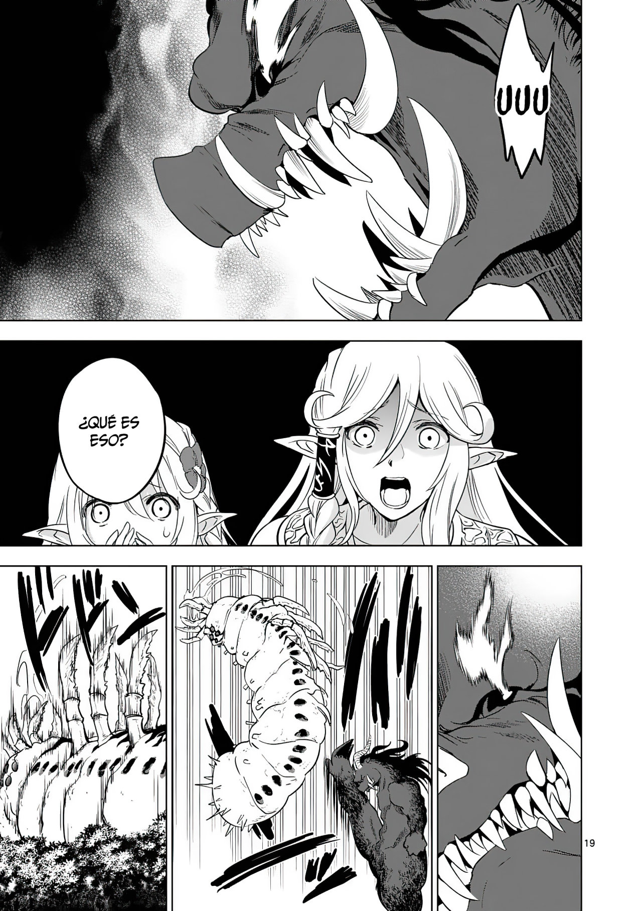 Shijou Saikyou Orc-san no Tanoshii Tanetsuke Harem Zukuri Capitulo 21: El Poder del Orco Evolutivo. página 21