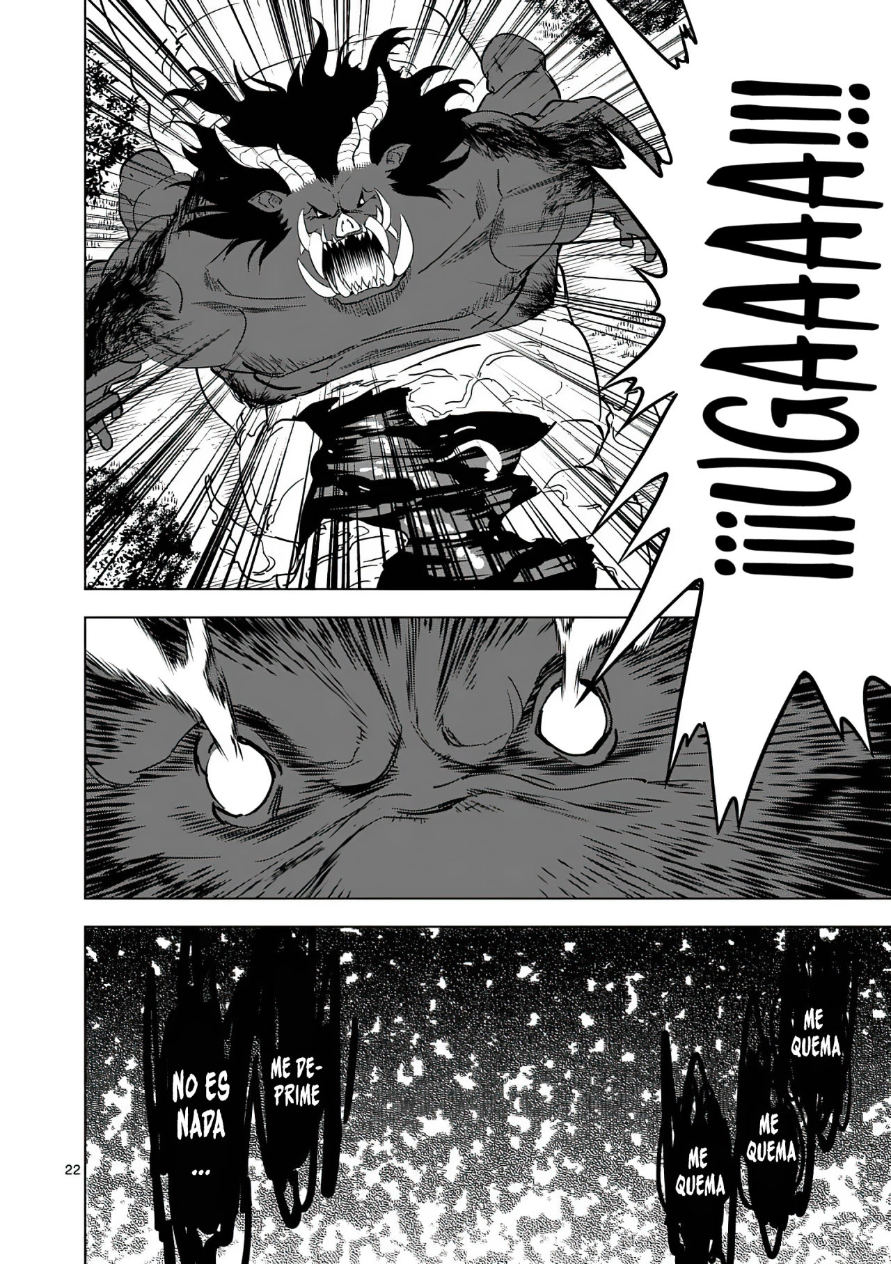 Shijou Saikyou Orc-san no Tanoshii Tanetsuke Harem Zukuri Capitulo 21: El Poder del Orco Evolutivo. página 24
