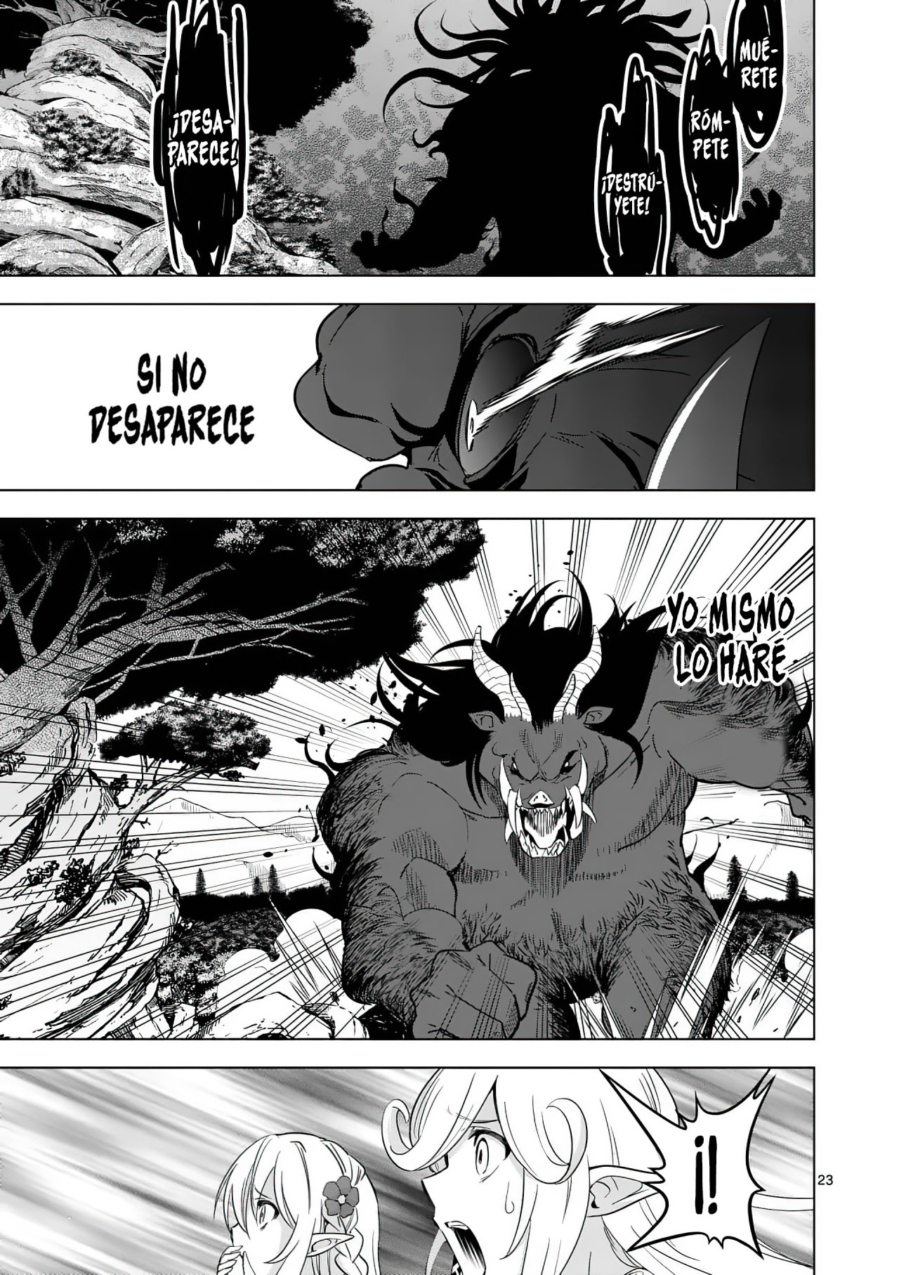 Shijou Saikyou Orc-san no Tanoshii Tanetsuke Harem Zukuri Capitulo 21: El Poder del Orco Evolutivo. página 25