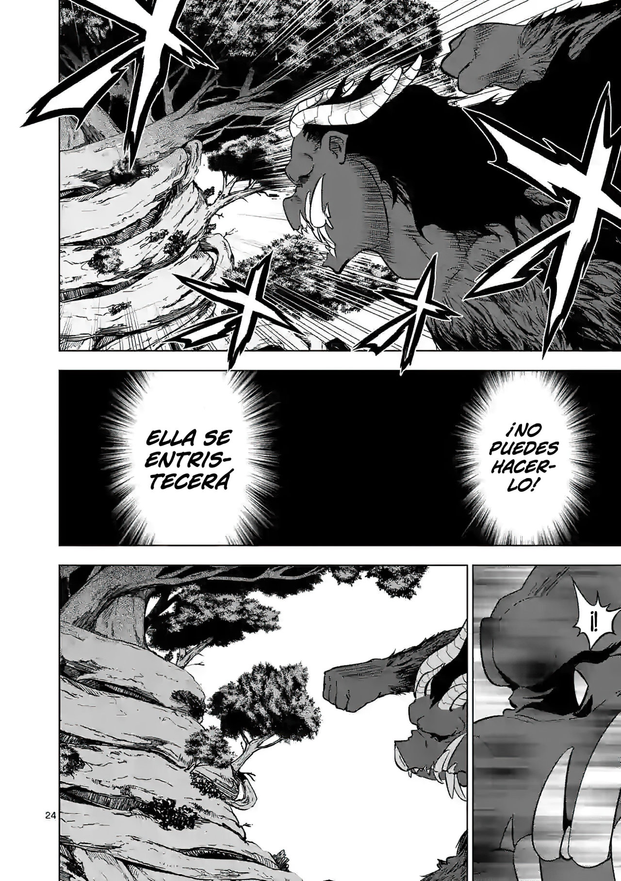 Shijou Saikyou Orc-san no Tanoshii Tanetsuke Harem Zukuri Capitulo 21: El Poder del Orco Evolutivo. página 26