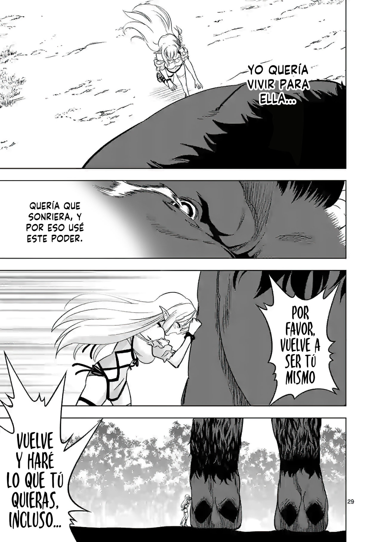 Shijou Saikyou Orc-san no Tanoshii Tanetsuke Harem Zukuri Capitulo 21: El Poder del Orco Evolutivo. página 31