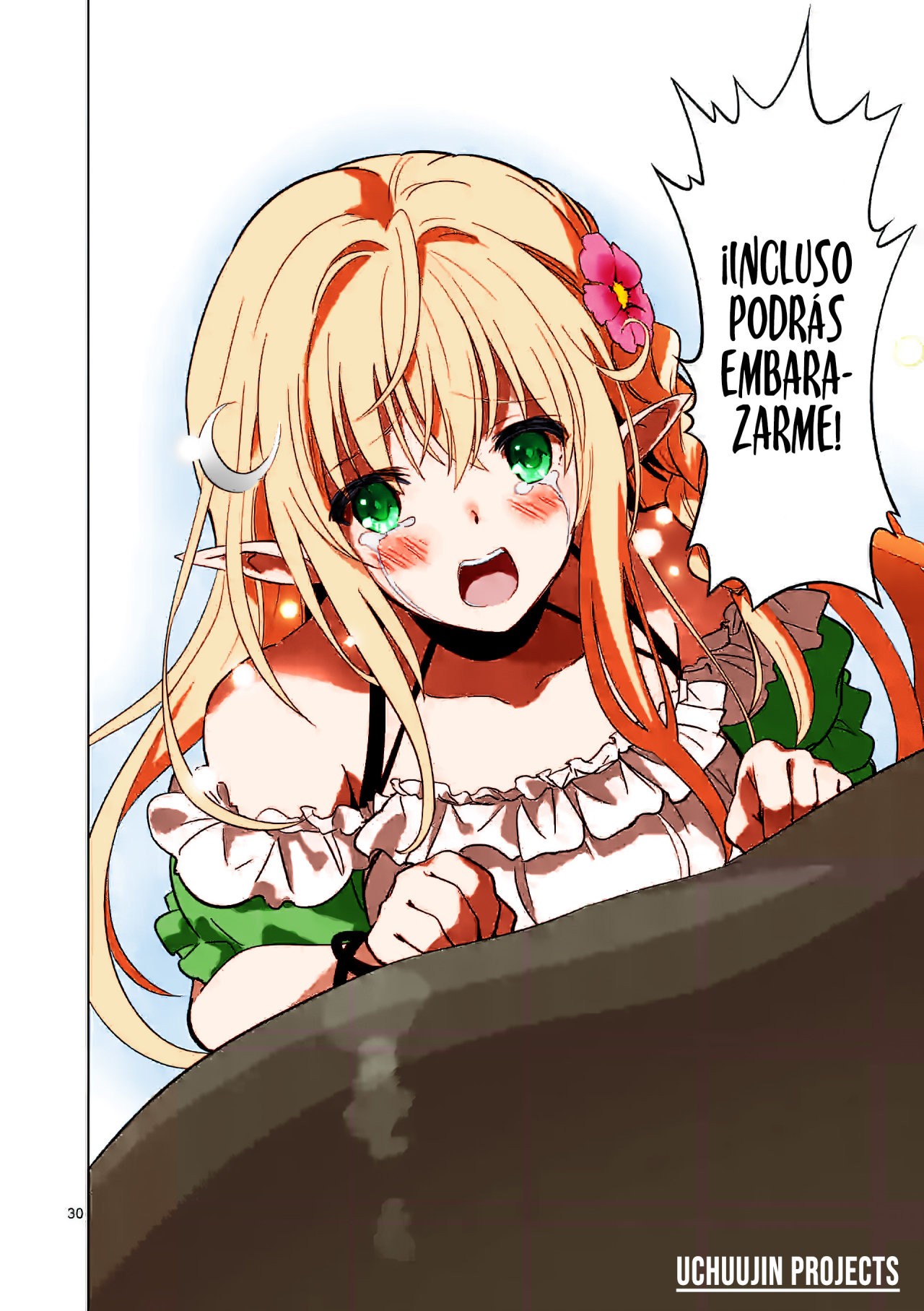 Shijou Saikyou Orc-san no Tanoshii Tanetsuke Harem Zukuri Capitulo 21: El Poder del Orco Evolutivo. página 32