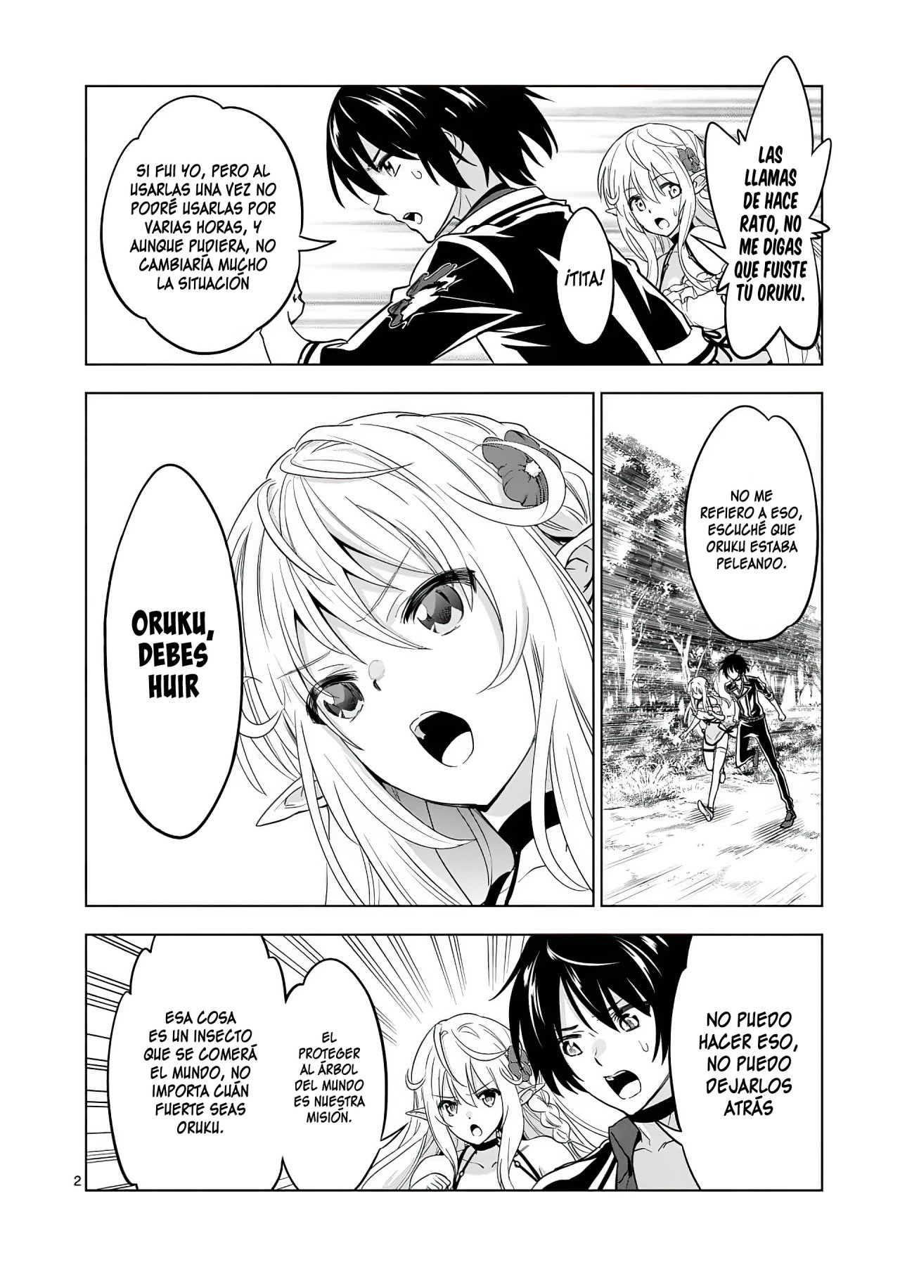 Shijou Saikyou Orc-san no Tanoshii Tanetsuke Harem Zukuri Capitulo 21: El Poder del Orco Evolutivo. página 4