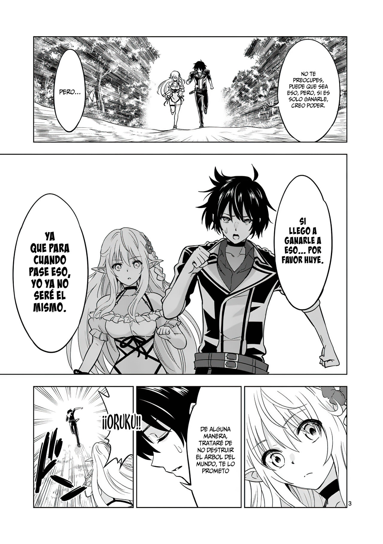 Shijou Saikyou Orc-san no Tanoshii Tanetsuke Harem Zukuri Capitulo 21: El Poder del Orco Evolutivo. página 5