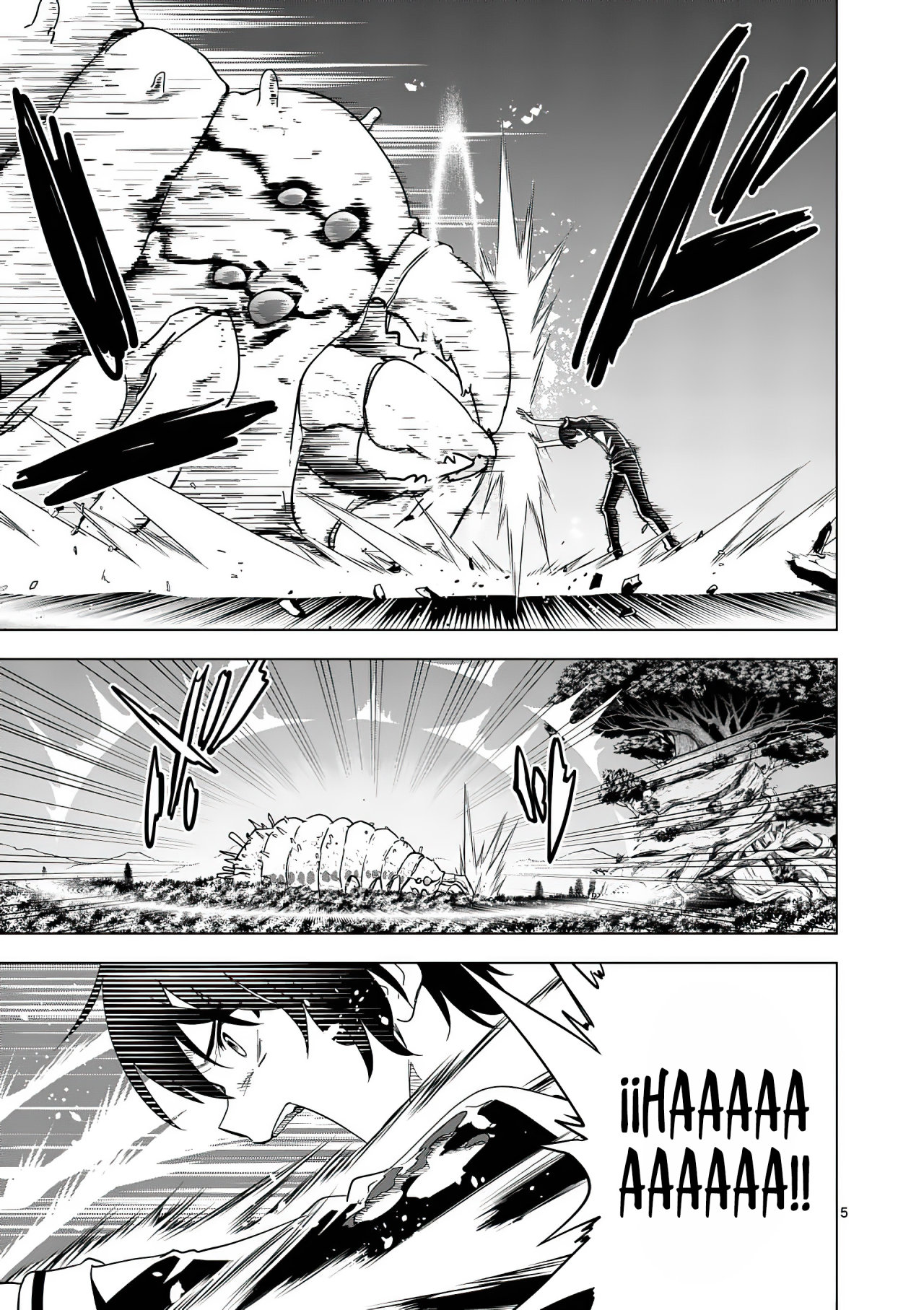 Shijou Saikyou Orc-san no Tanoshii Tanetsuke Harem Zukuri Capitulo 21: El Poder del Orco Evolutivo. página 7
