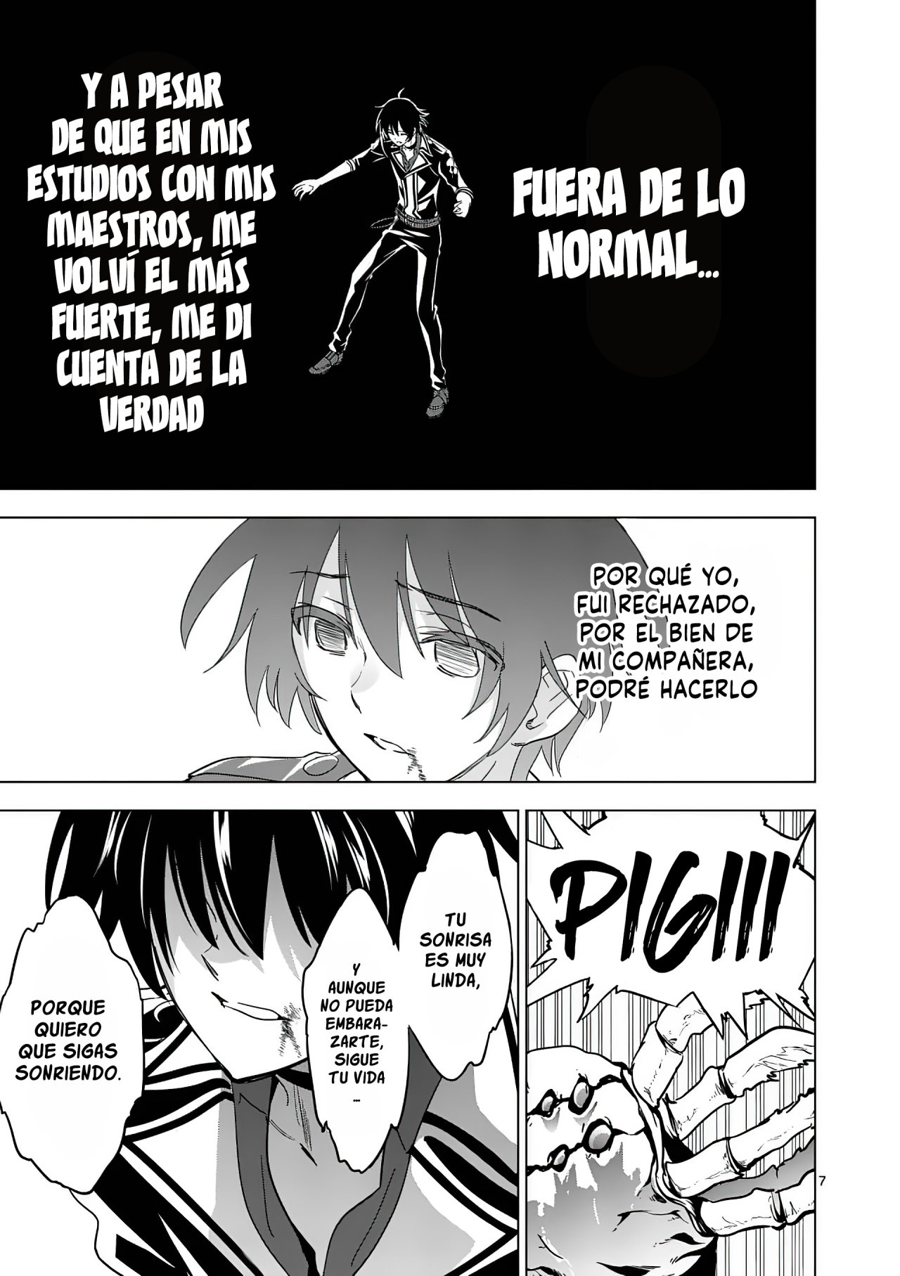 Shijou Saikyou Orc-san no Tanoshii Tanetsuke Harem Zukuri Capitulo 21: El Poder del Orco Evolutivo. página 9