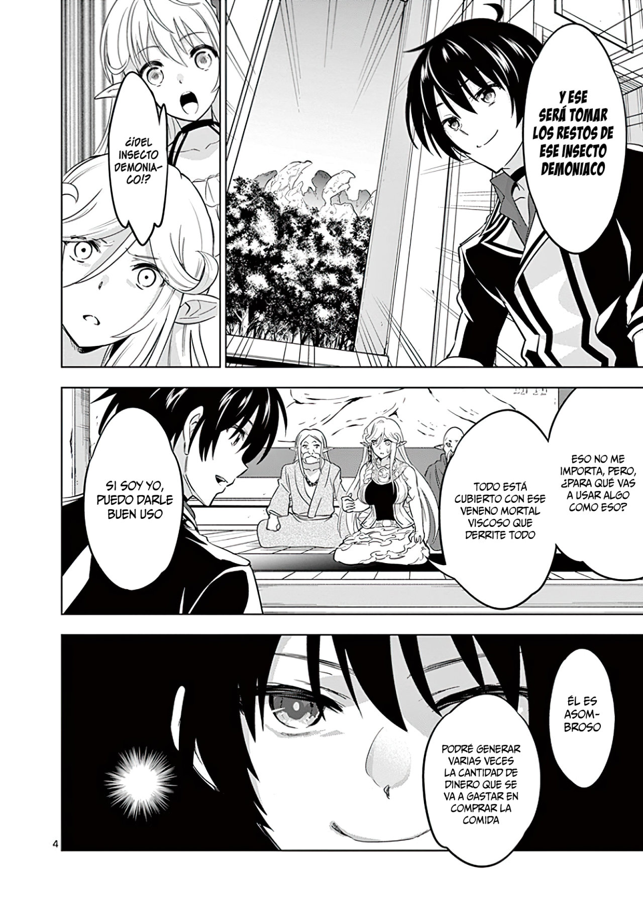 Shijou Saikyou Orc-san no Tanoshii Tanetsuke Harem Zukuri Capitulo 23: Oruku y La ayuda a la Villa Elfo página 6