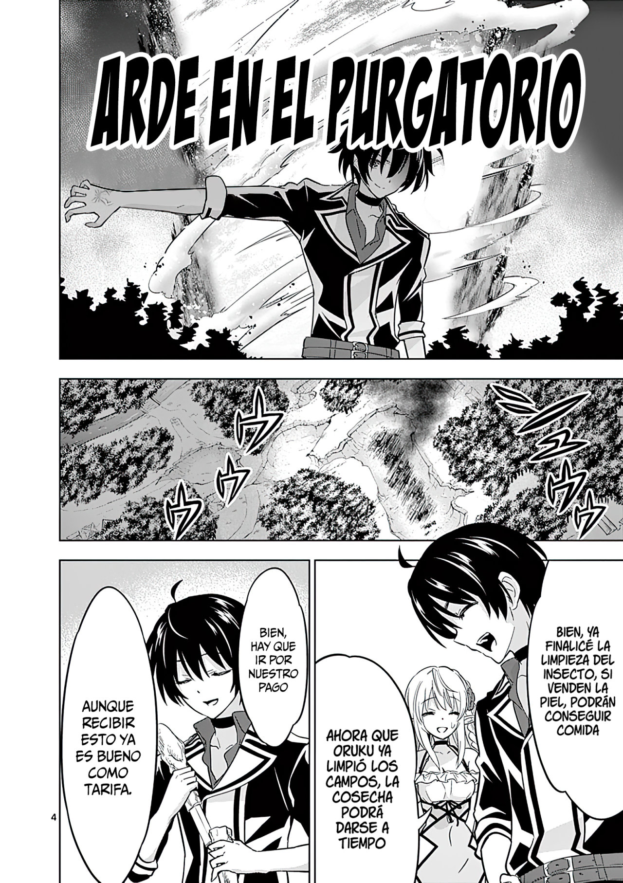 Shijou Saikyou Orc-san no Tanoshii Tanetsuke Harem Zukuri Capitulo 24: La Partida del Orco. página 5