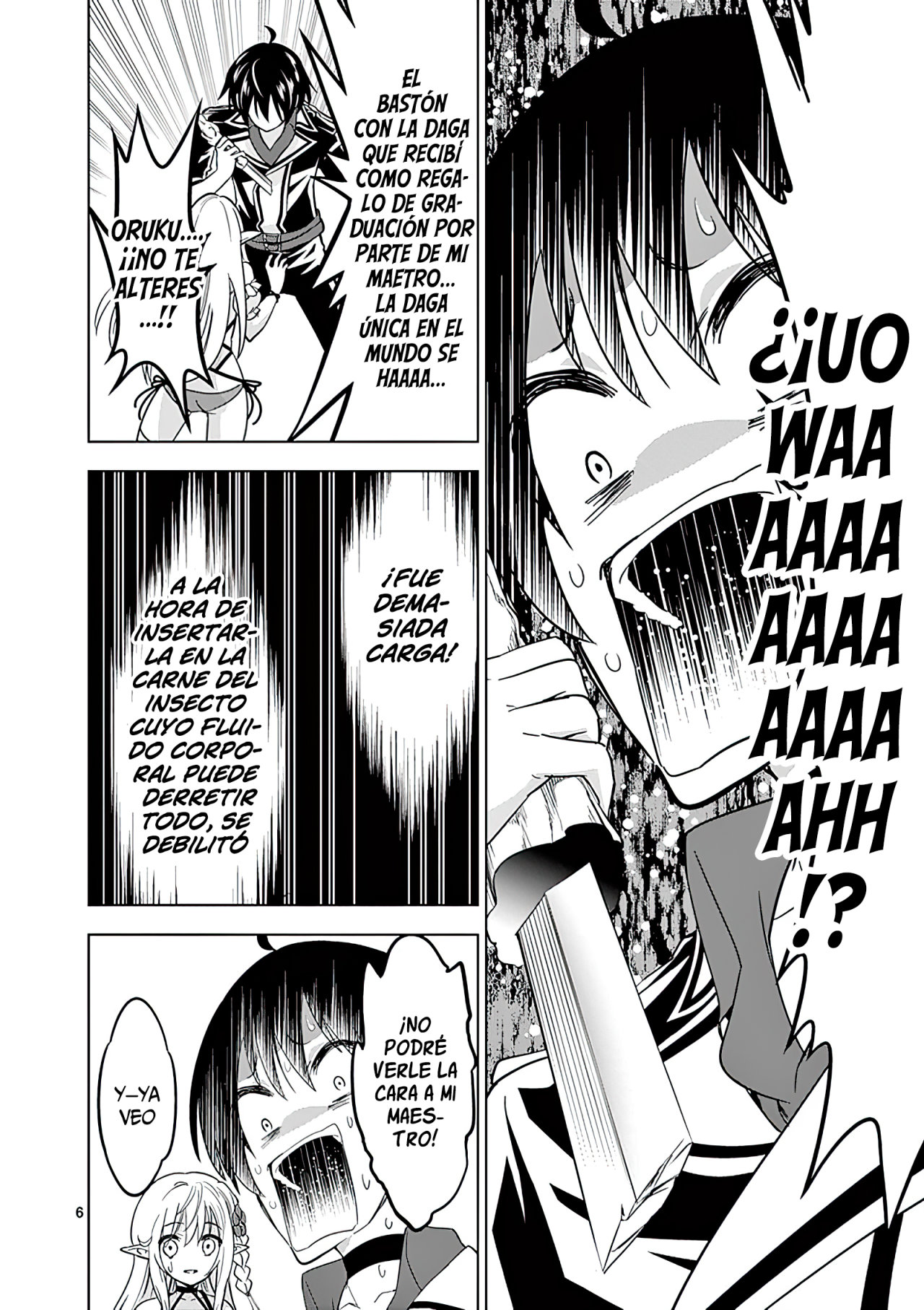 Shijou Saikyou Orc-san no Tanoshii Tanetsuke Harem Zukuri Capitulo 24: La Partida del Orco. página 7
