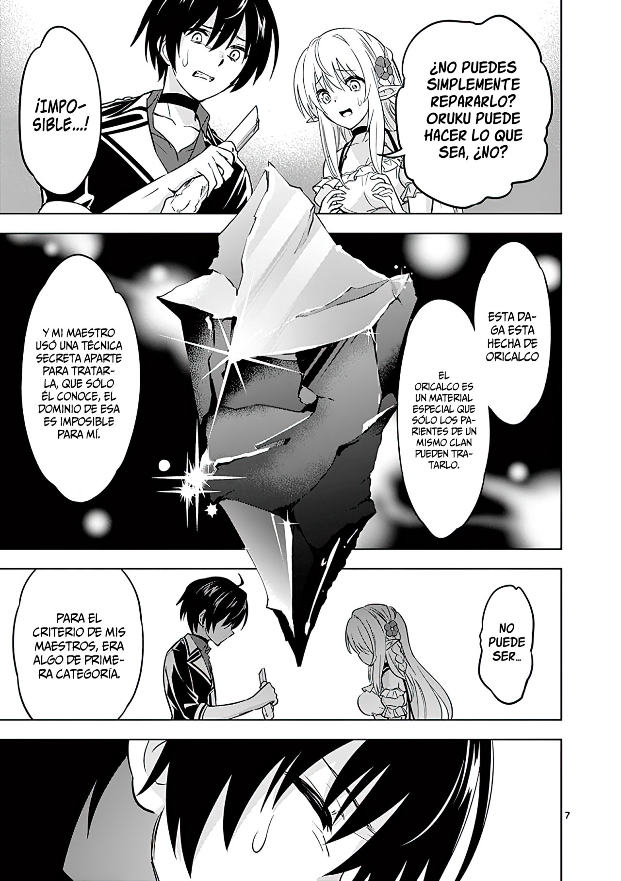Shijou Saikyou Orc-san no Tanoshii Tanetsuke Harem Zukuri Capitulo 24: La Partida del Orco. página 8