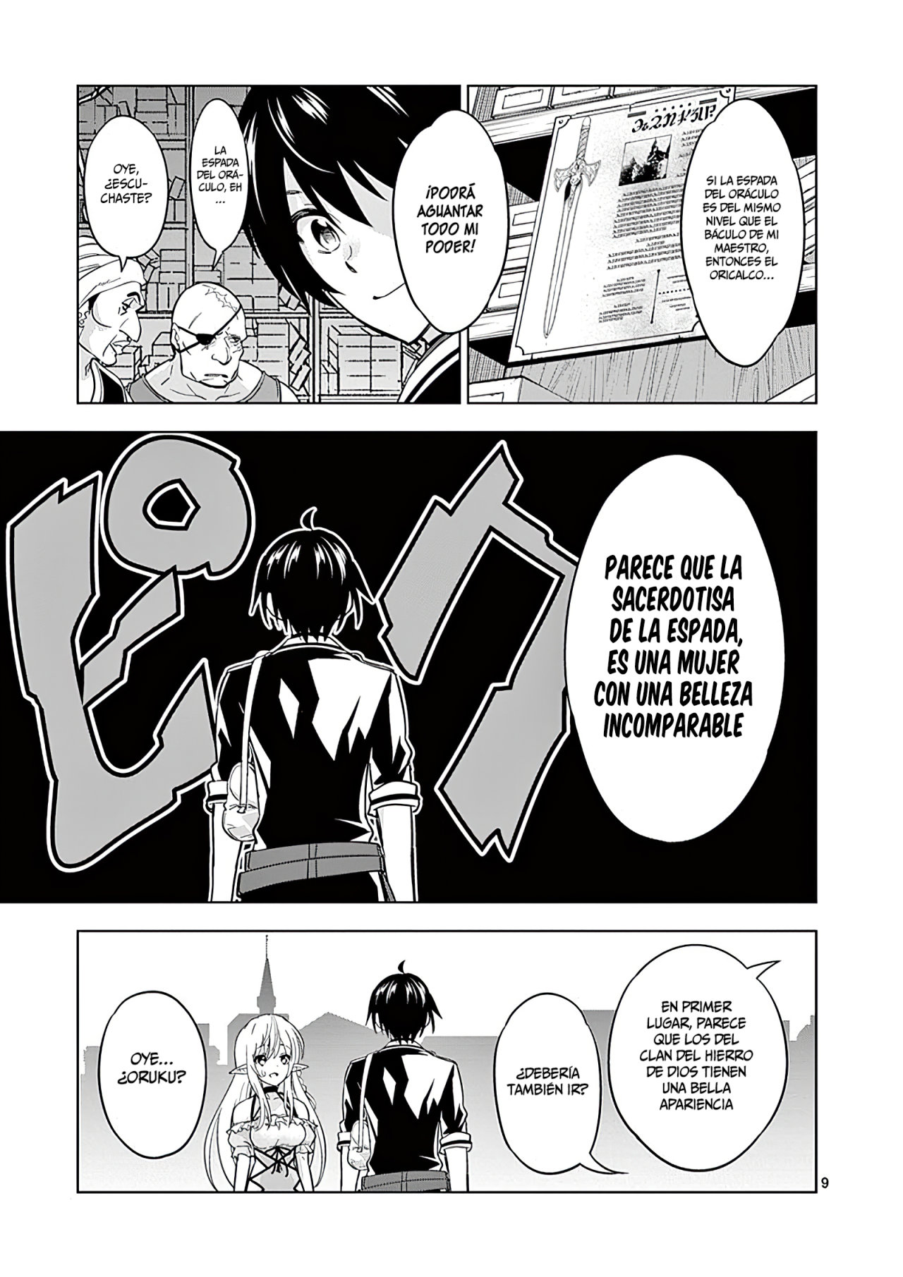 Shijou Saikyou Orc-san no Tanoshii Tanetsuke Harem Zukuri Capitulo 25: El Orco y el Pueblo página 11