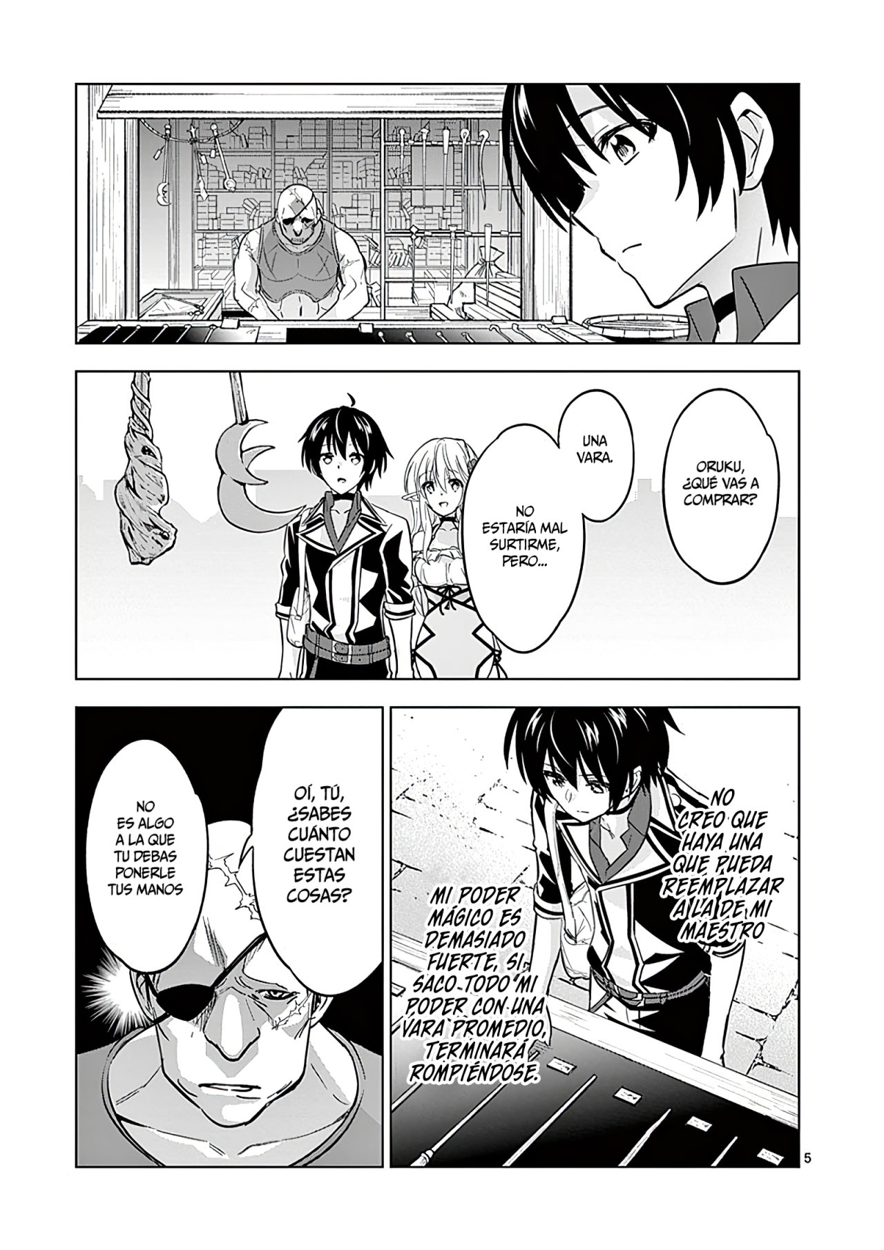 Shijou Saikyou Orc-san no Tanoshii Tanetsuke Harem Zukuri Capitulo 25: El Orco y el Pueblo página 7