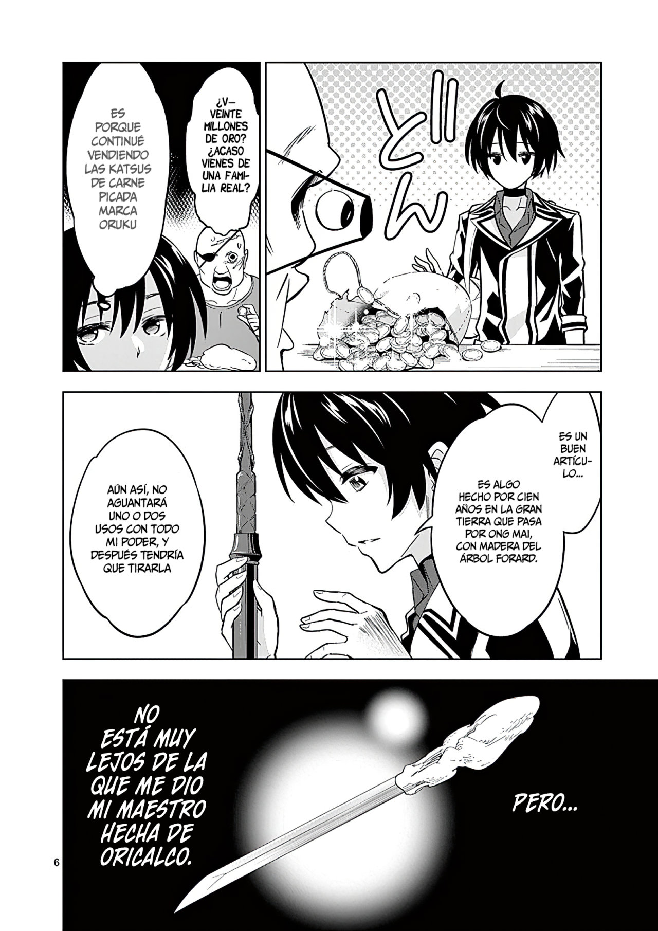 Shijou Saikyou Orc-san no Tanoshii Tanetsuke Harem Zukuri Capitulo 25: El Orco y el Pueblo página 8