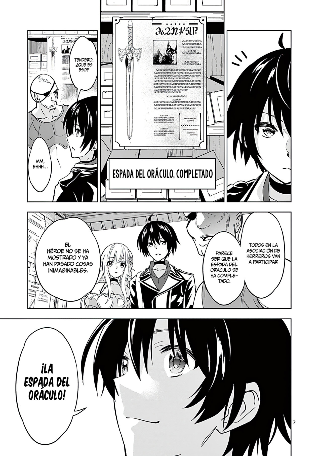 Shijou Saikyou Orc-san no Tanoshii Tanetsuke Harem Zukuri Capitulo 25: El Orco y el Pueblo página 9