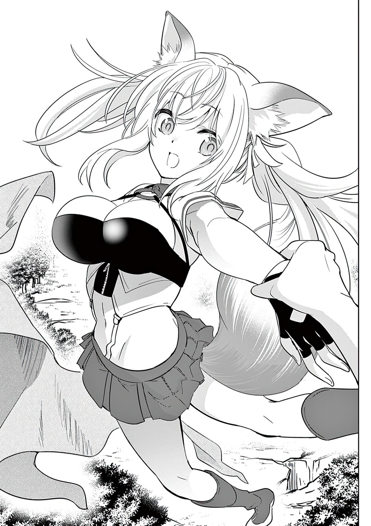 Shijou Saikyou Orc-san no Tanoshii Tanetsuke Harem Zukuri Capitulo 26: El Orco y la Sacerdotisa de la Espada. página 13