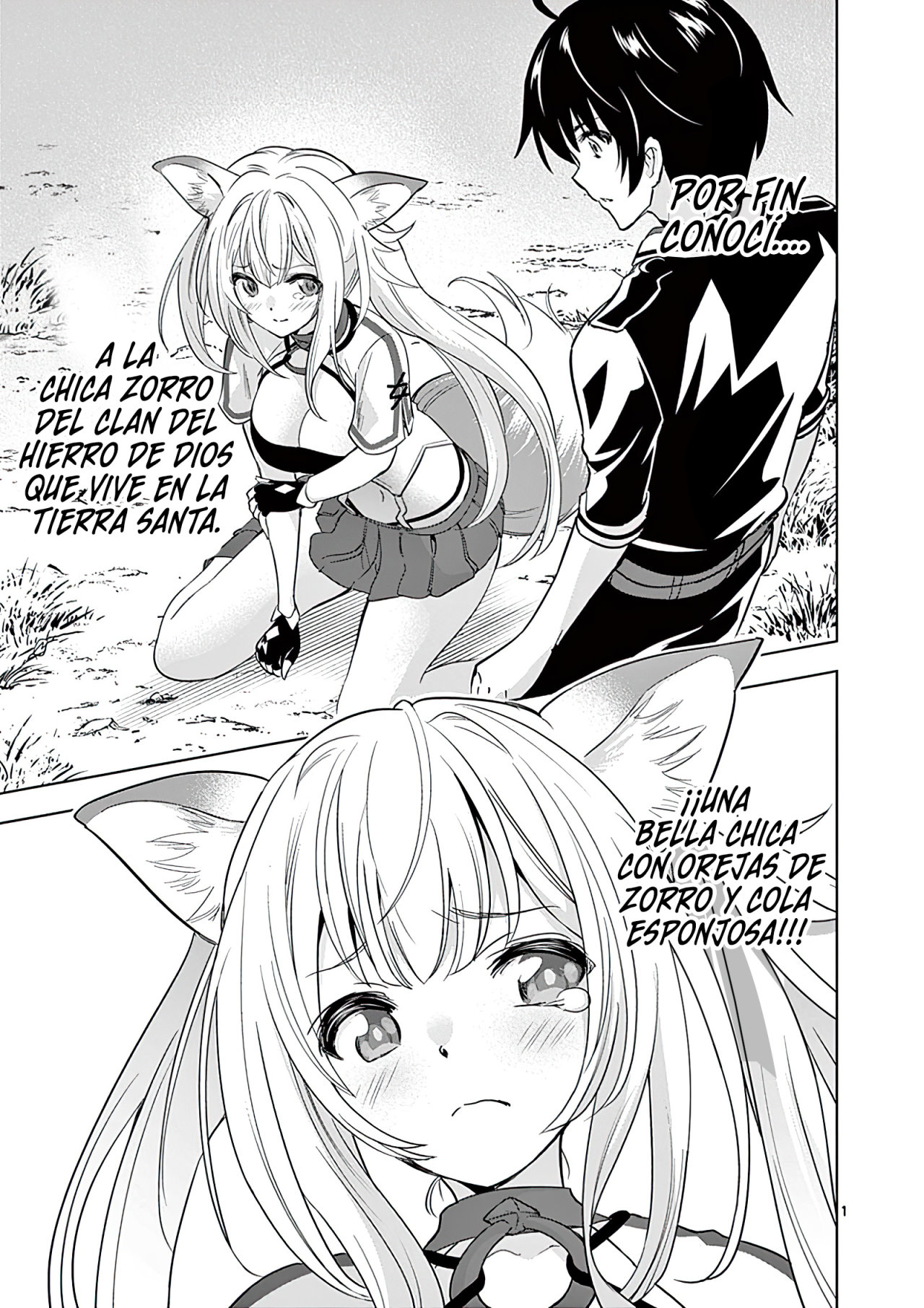 Shijou Saikyou Orc-san no Tanoshii Tanetsuke Harem Zukuri Capitulo 27: El Orco y la Espada del Oráculo. página 3
