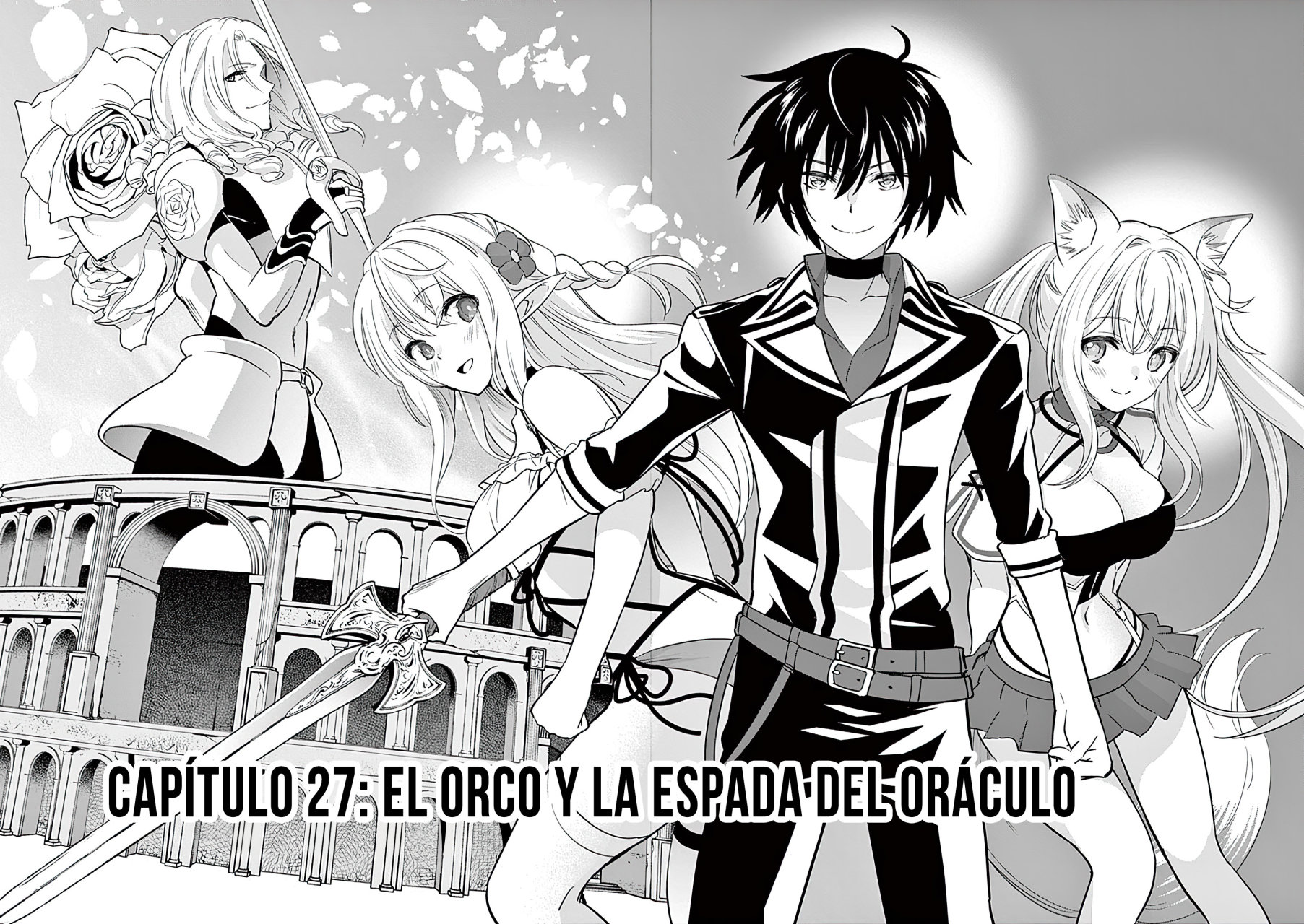 Shijou Saikyou Orc-san no Tanoshii Tanetsuke Harem Zukuri Capitulo 27: El Orco y la Espada del Oráculo. página 4