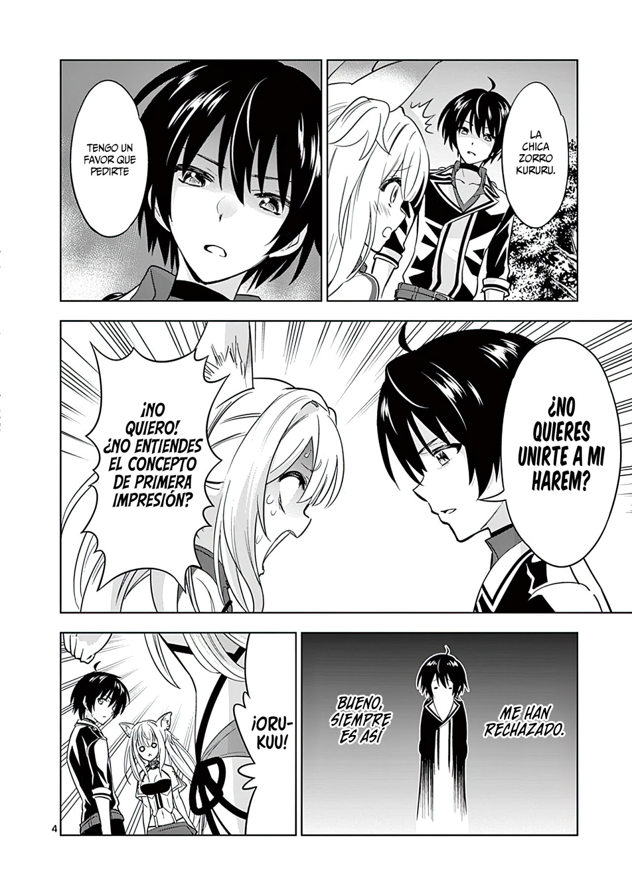 Shijou Saikyou Orc-san no Tanoshii Tanetsuke Harem Zukuri Capitulo 27: El Orco y la Espada del Oráculo. página 5