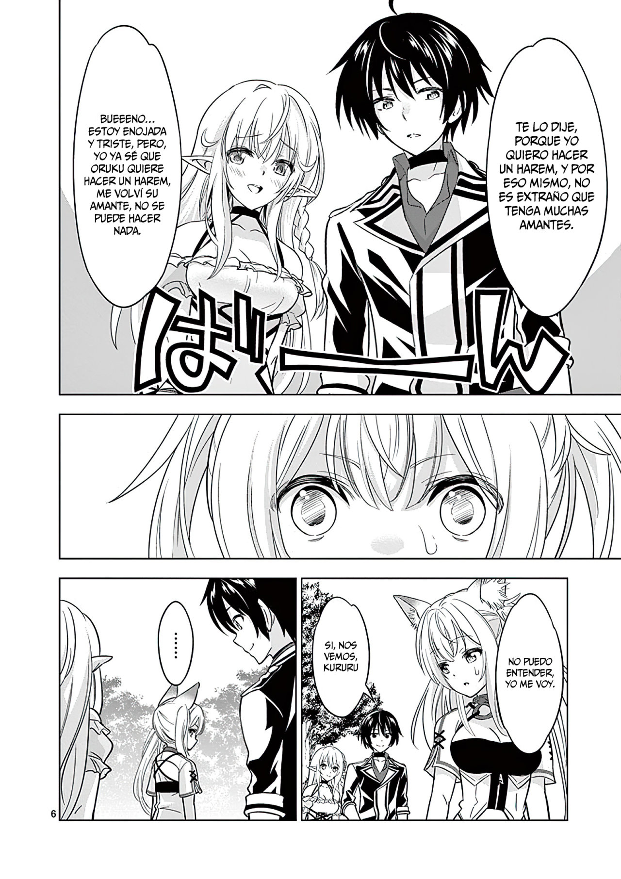 Shijou Saikyou Orc-san no Tanoshii Tanetsuke Harem Zukuri Capitulo 27: El Orco y la Espada del Oráculo. página 7