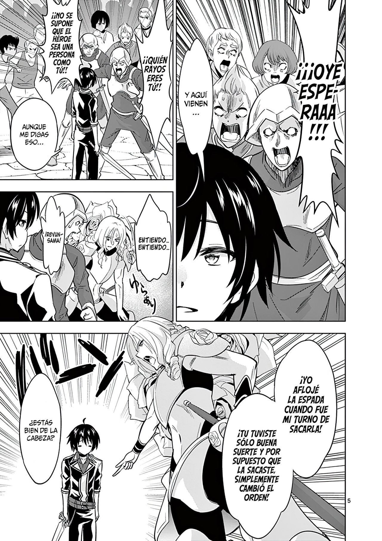 Shijou Saikyou Orc-san no Tanoshii Tanetsuke Harem Zukuri Capitulo 28: El Orco y el Duelo. página 7